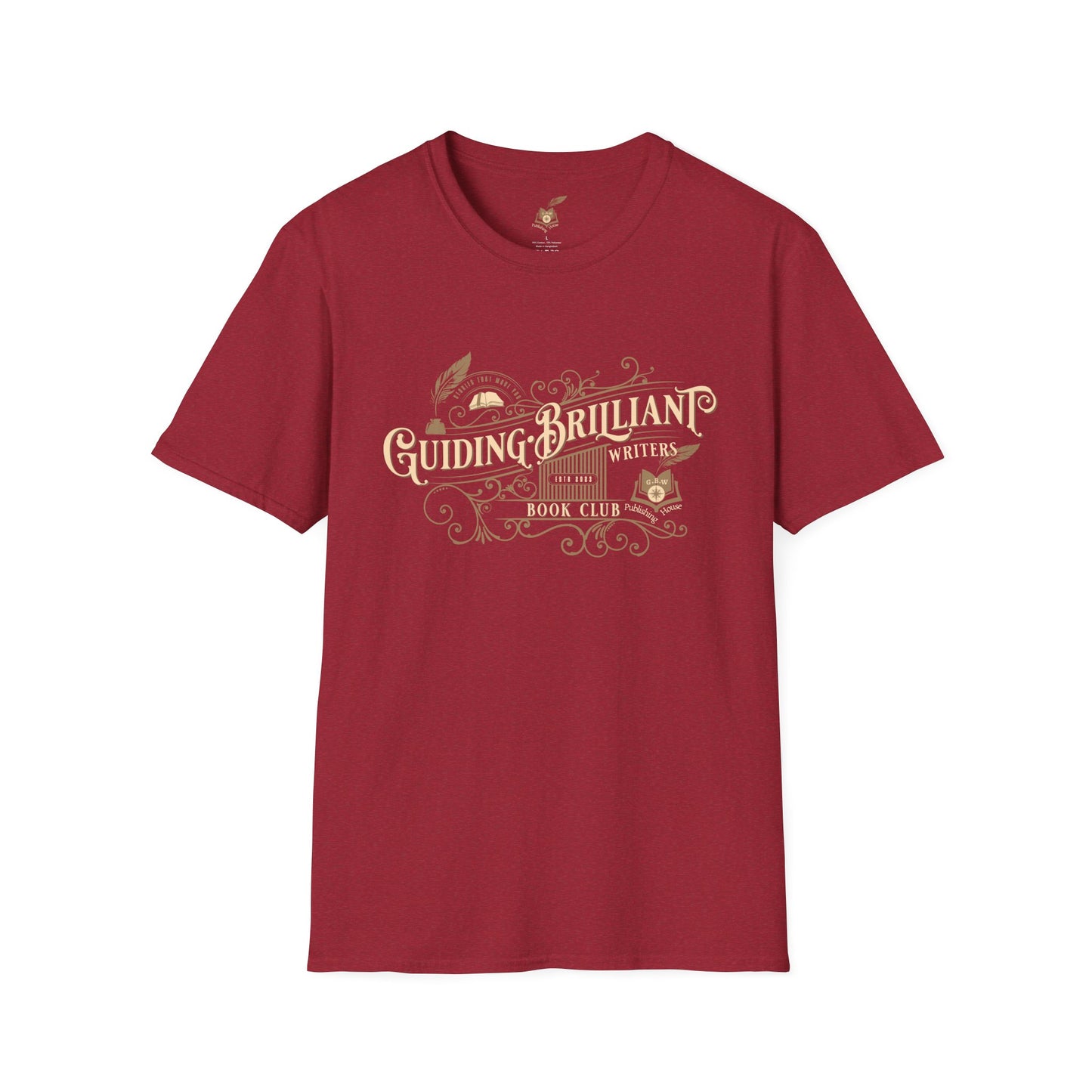 Guiding Brilliant Writers Book Club T-Shirt
