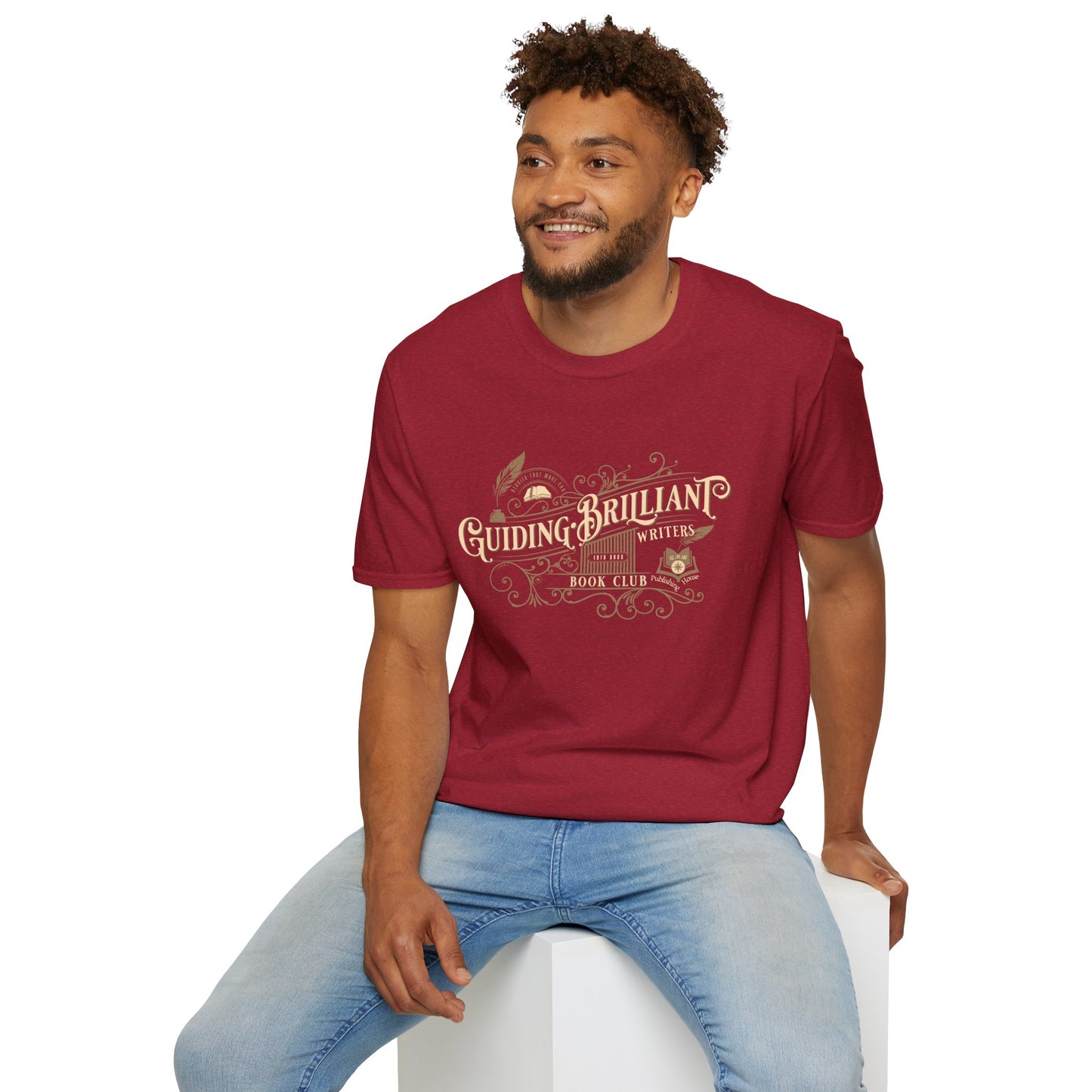 Guiding Brilliant Writers Book Club T-Shirt