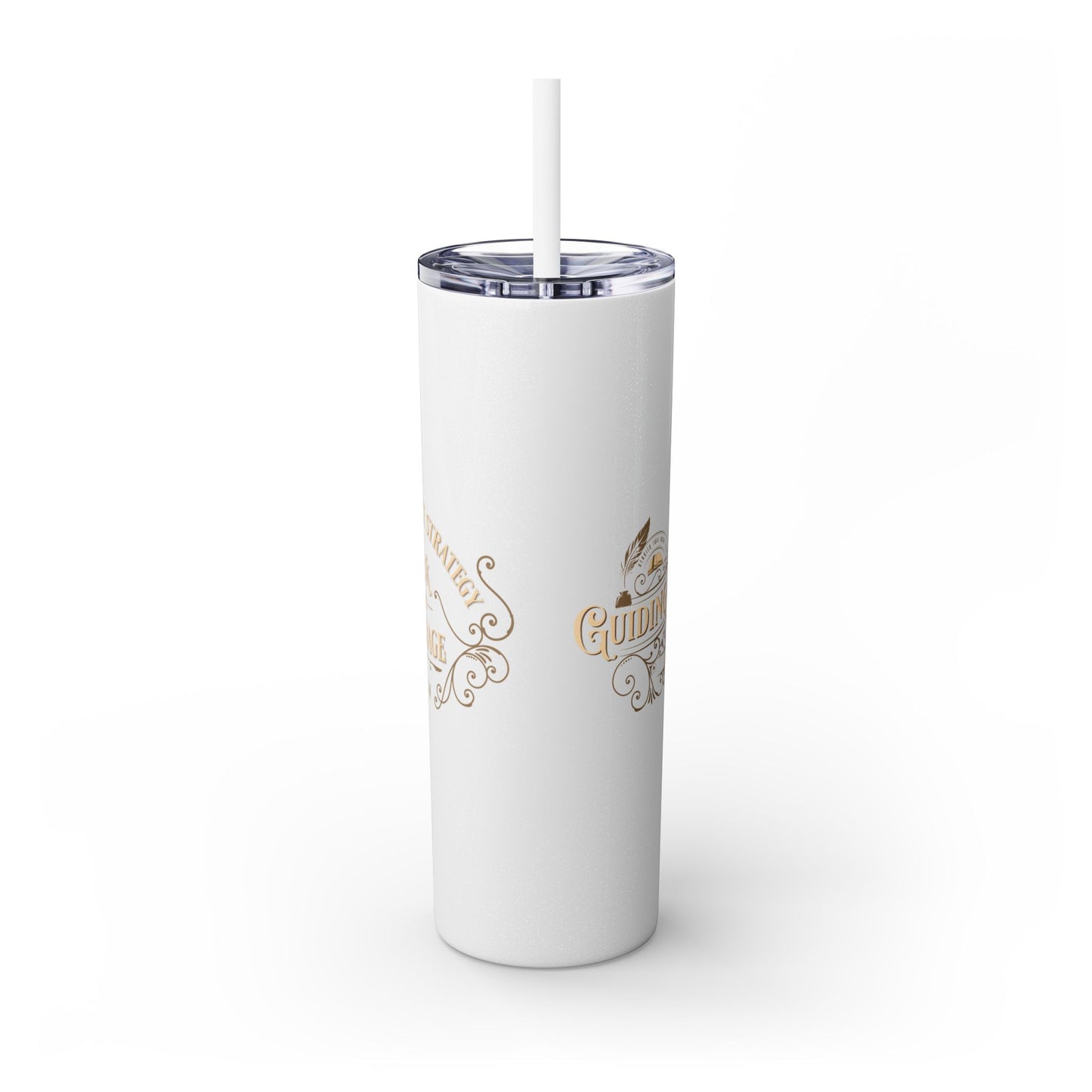 SAMPLE Book & Beverage Skinny Tumbler, 20oz