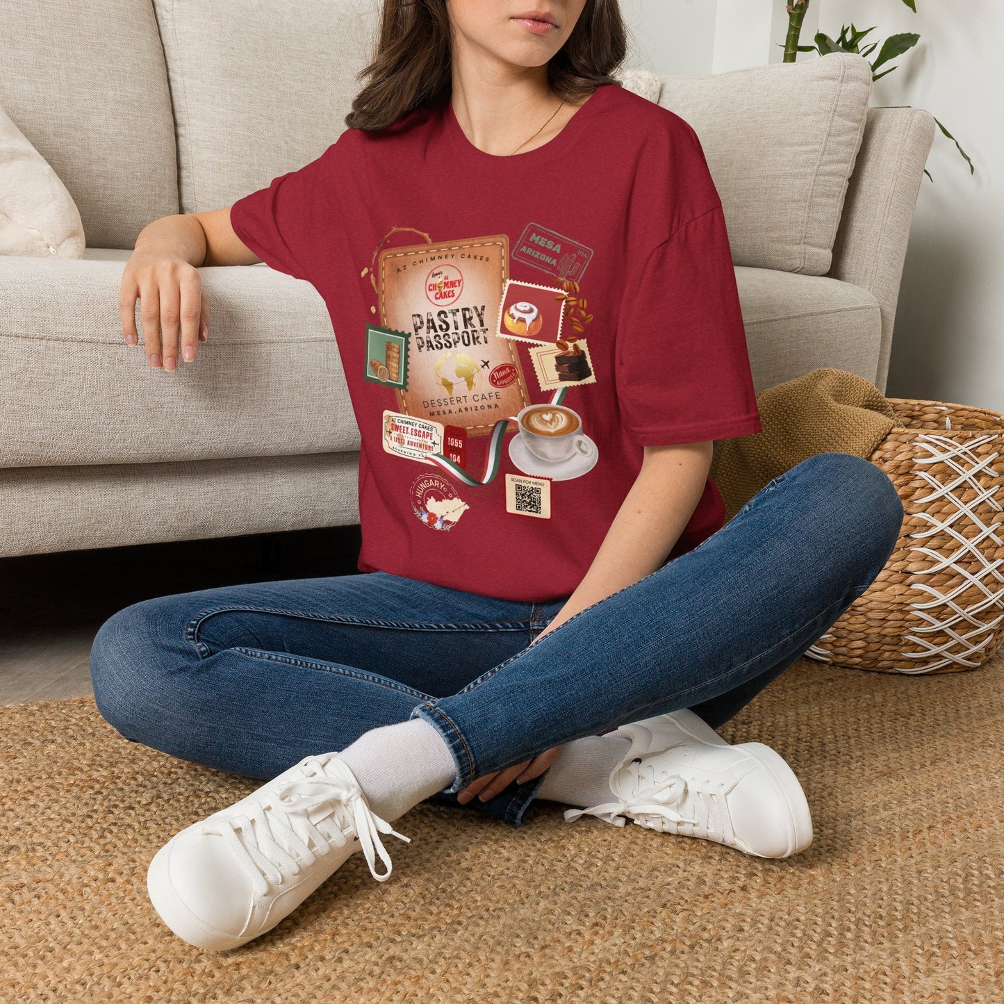 AZ Chimney Cake Pastry Passport Tee