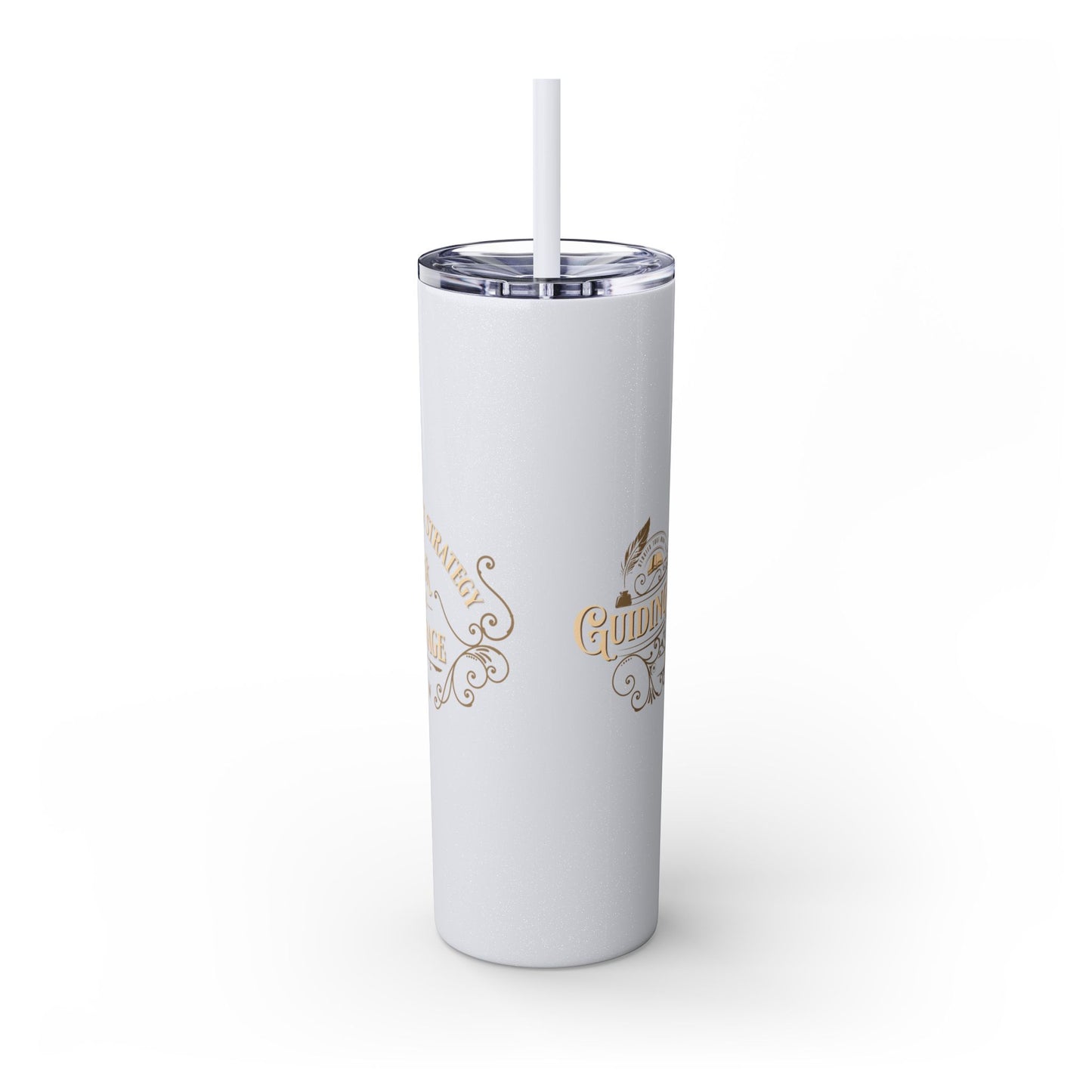 SAMPLE Book & Beverage Skinny Tumbler, 20oz