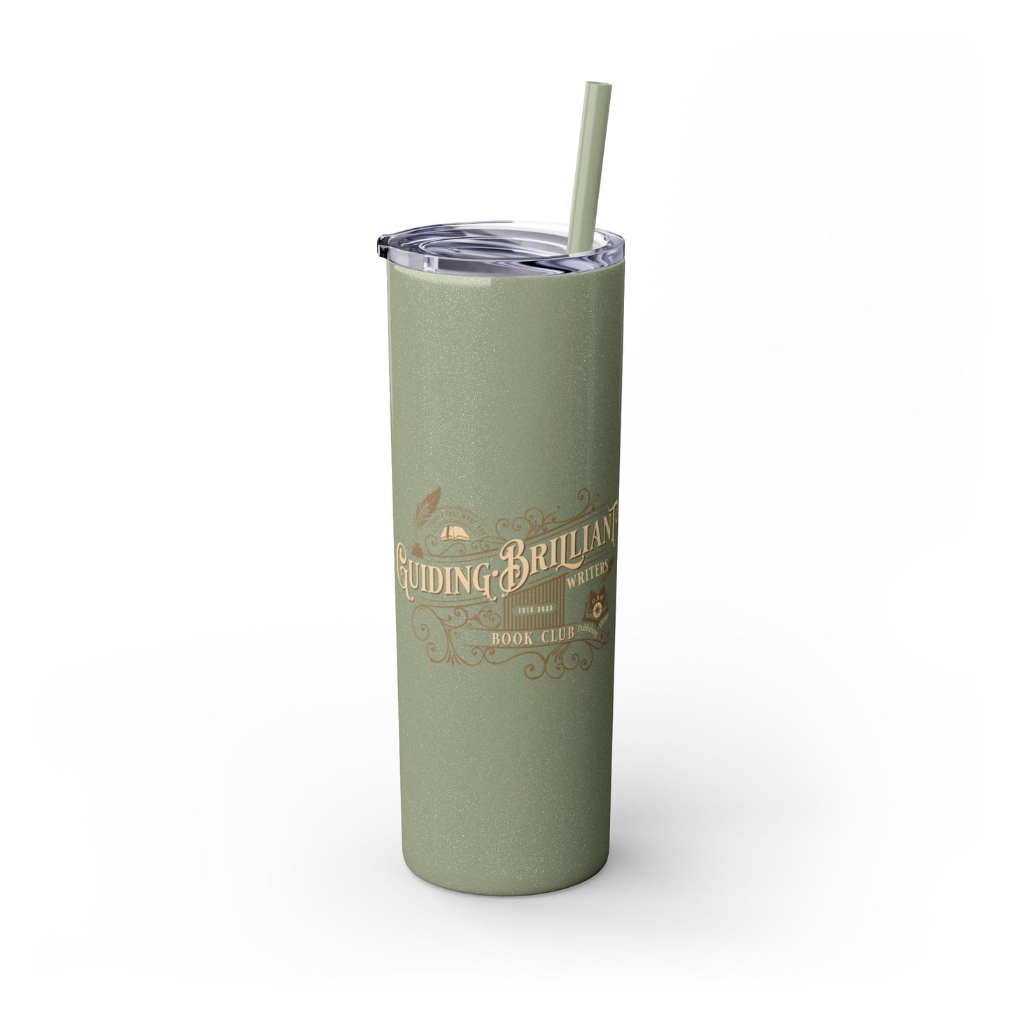 SAMPLE Book & Beverage Skinny Tumbler, 20oz