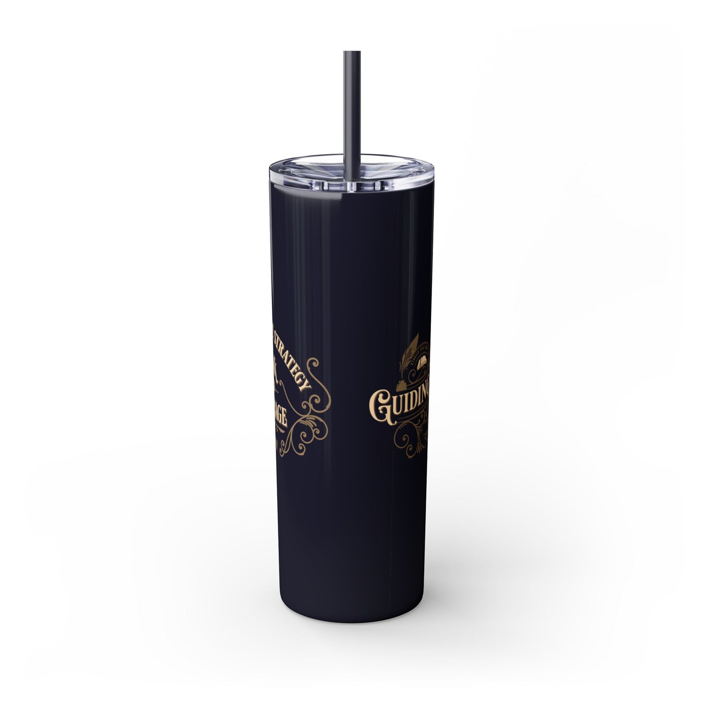 SAMPLE Book & Beverage Skinny Tumbler, 20oz