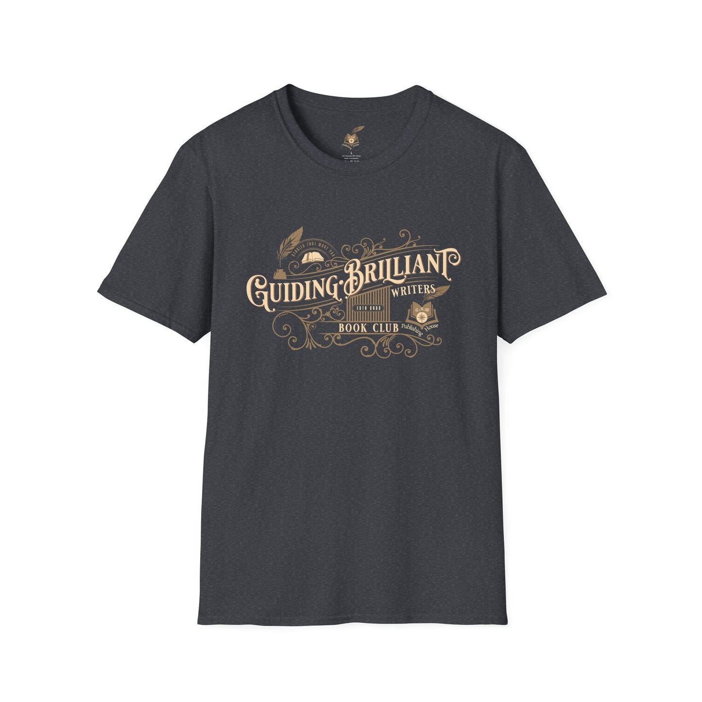 Guiding Brilliant Writers Book Club T-Shirt