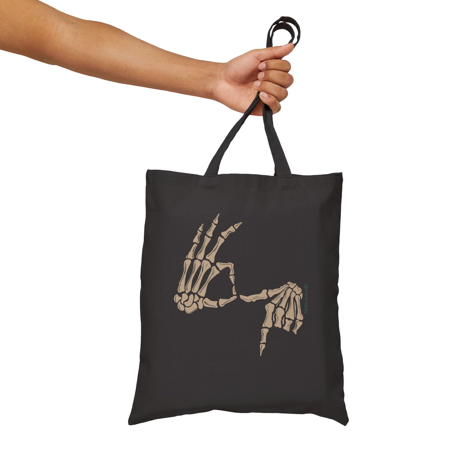 Mr. Lindsay Certified 67 Skeleton Canvas Tote Bag