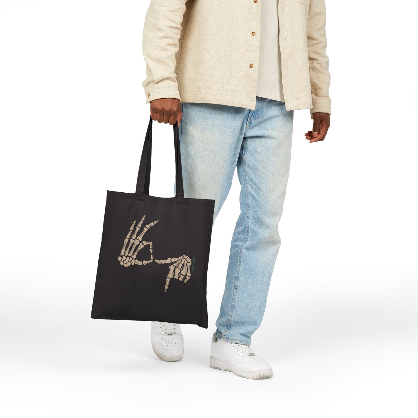 Mr. Lindsay Certified 67 Skeleton Canvas Tote Bag