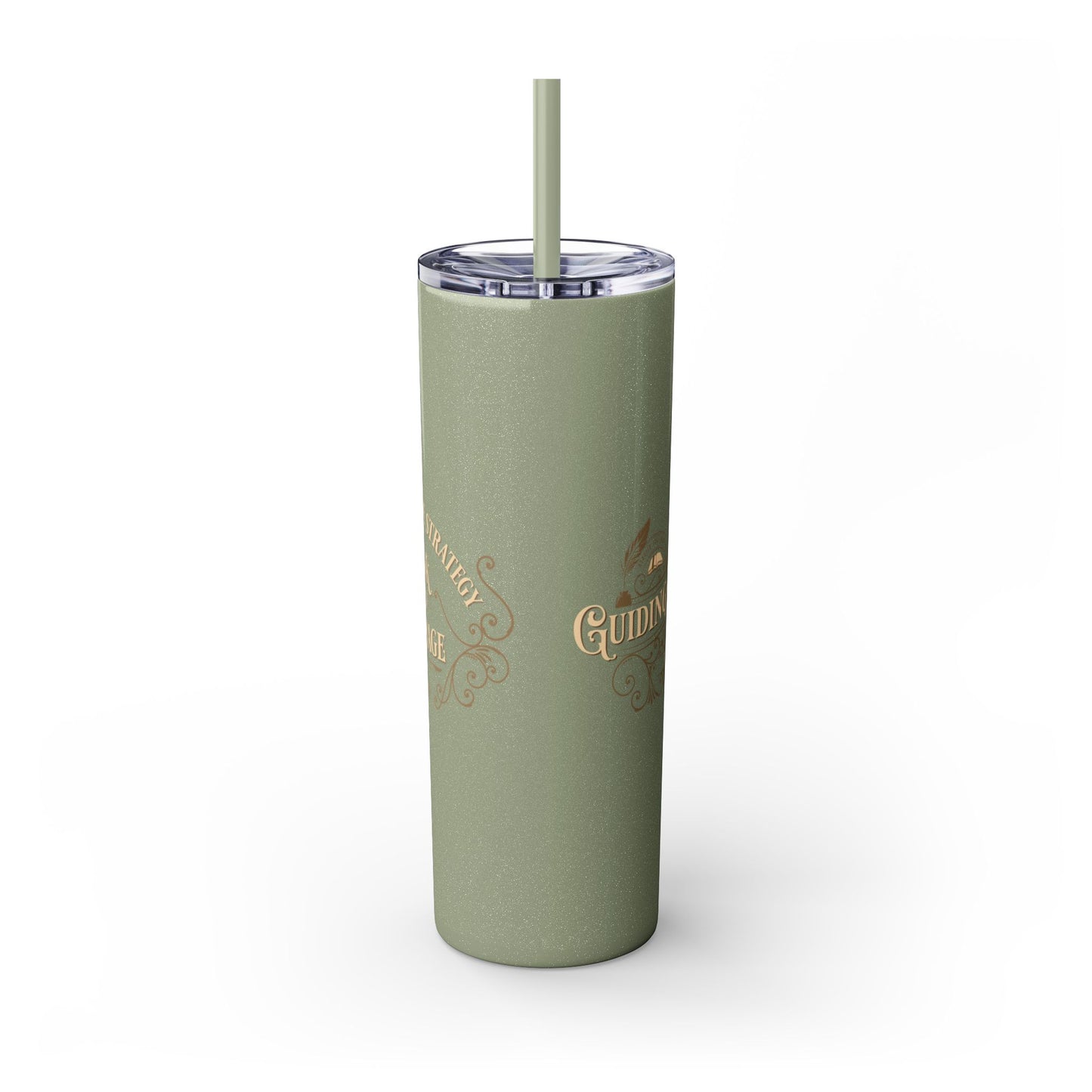 SAMPLE Book & Beverage Skinny Tumbler, 20oz