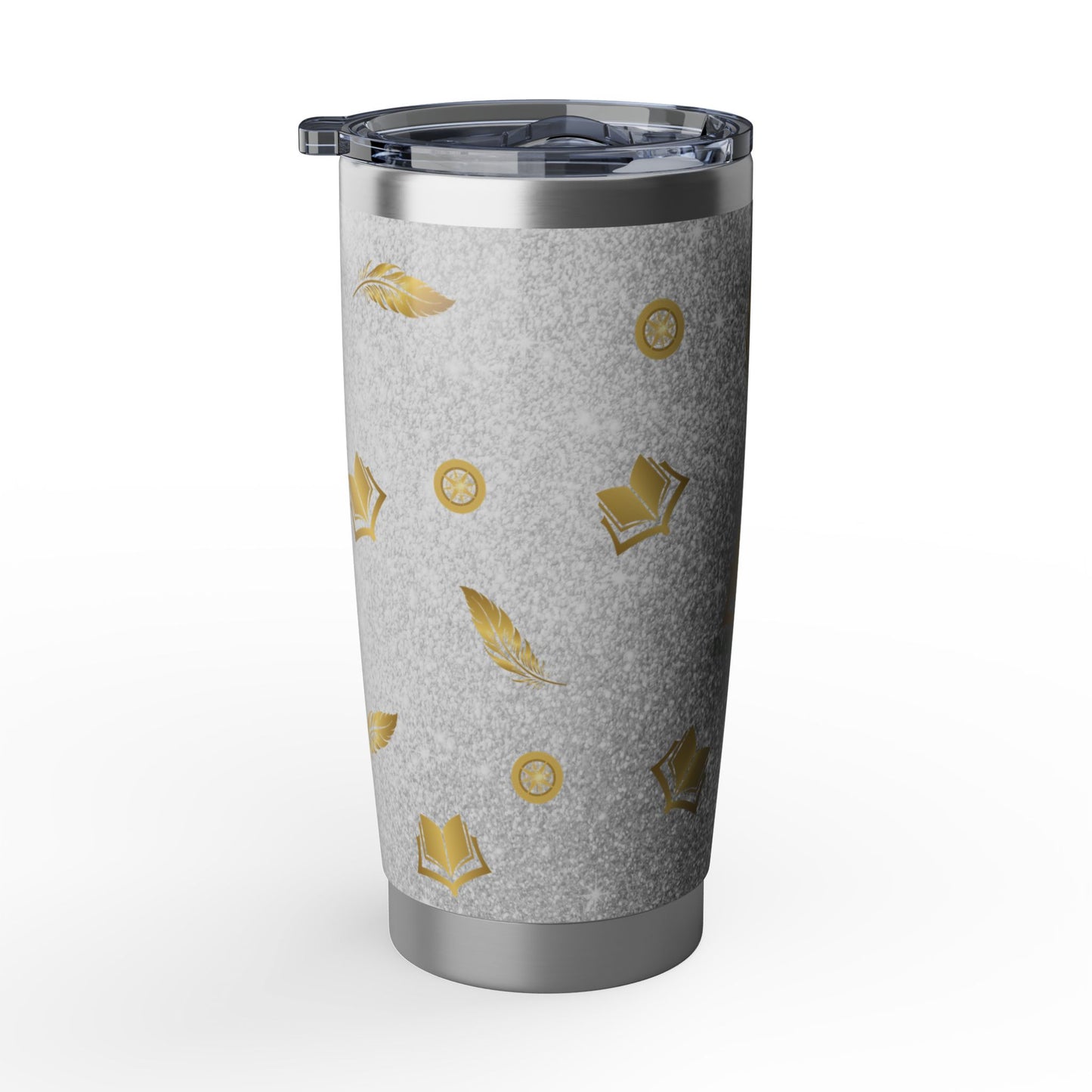 GBW White Sparkle Sip & Story 20oz Tumbler