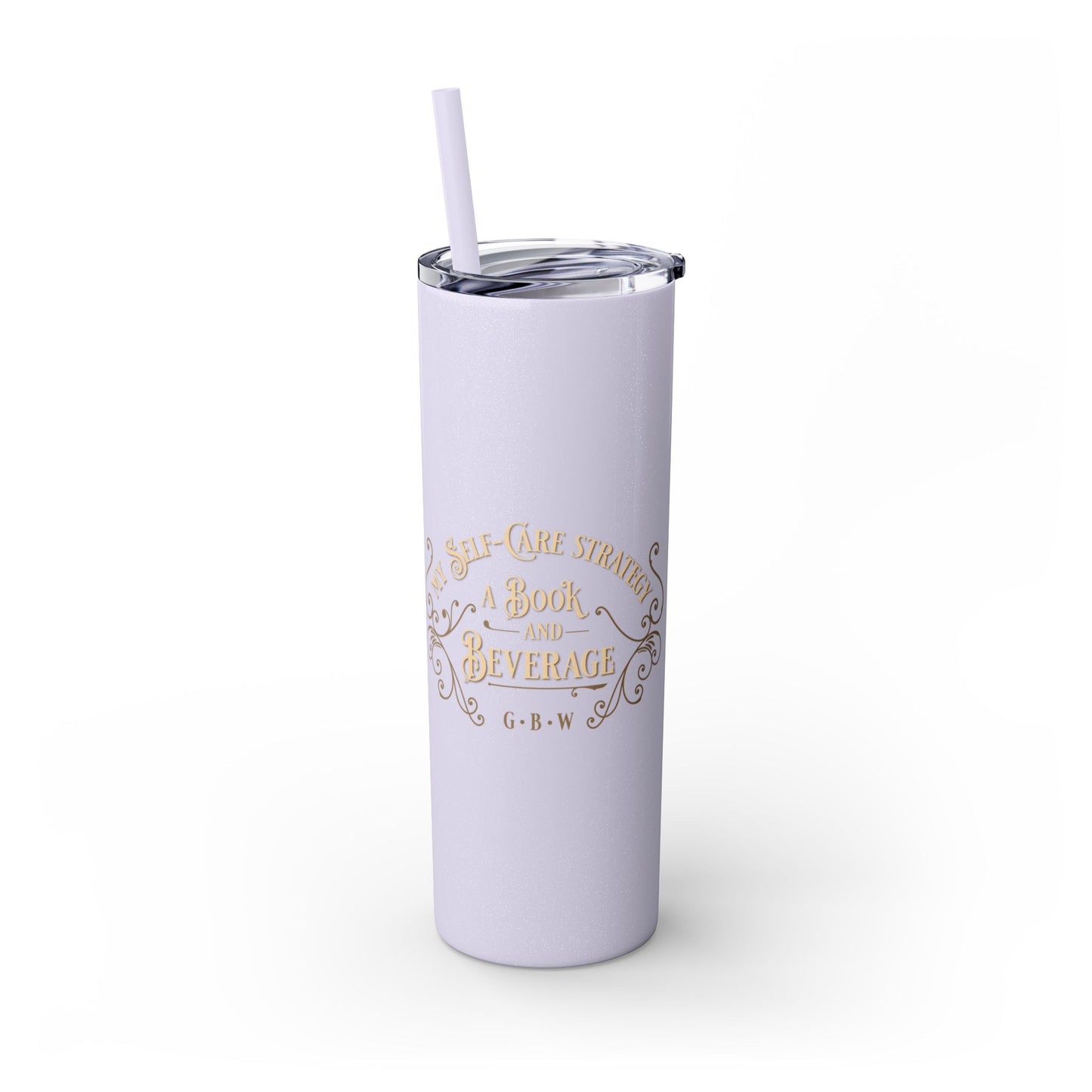 SAMPLE Book & Beverage Skinny Tumbler, 20oz