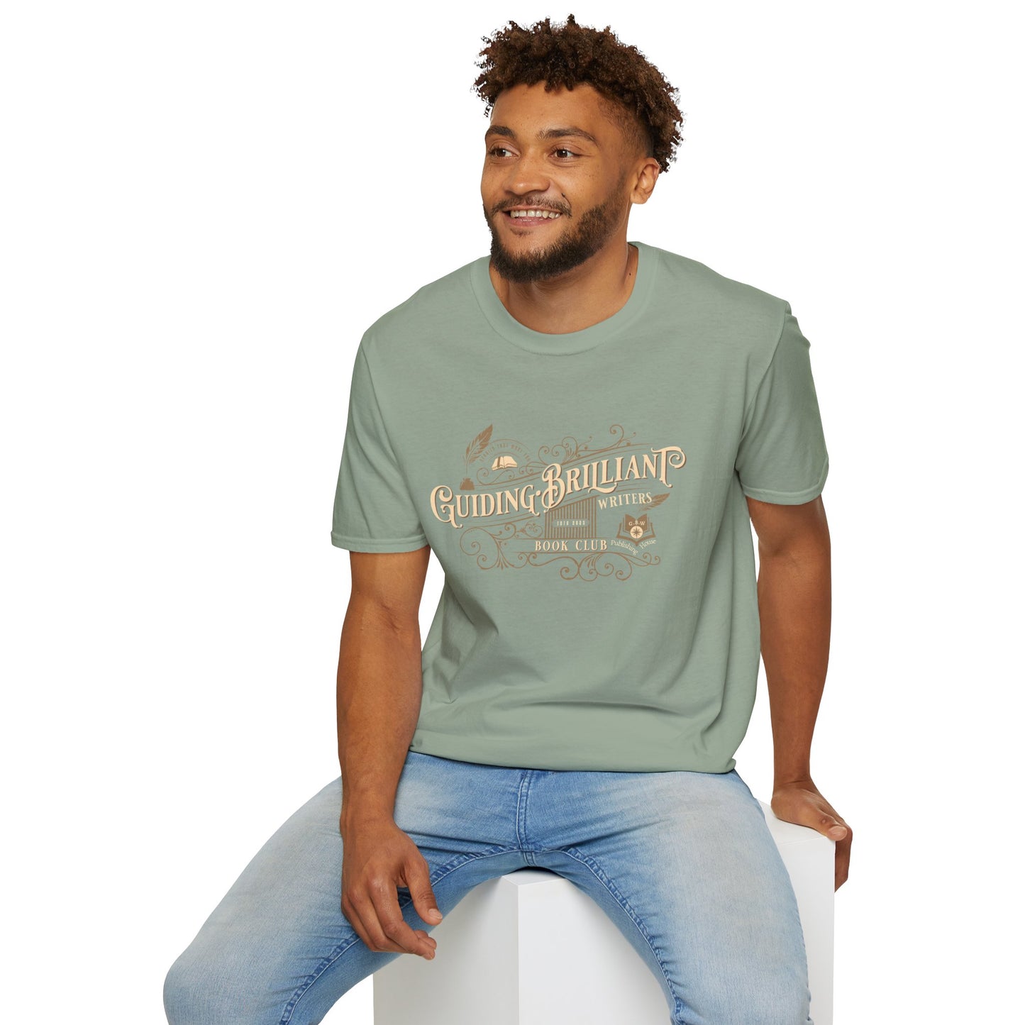 Guiding Brilliant Writers Book Club T-Shirt