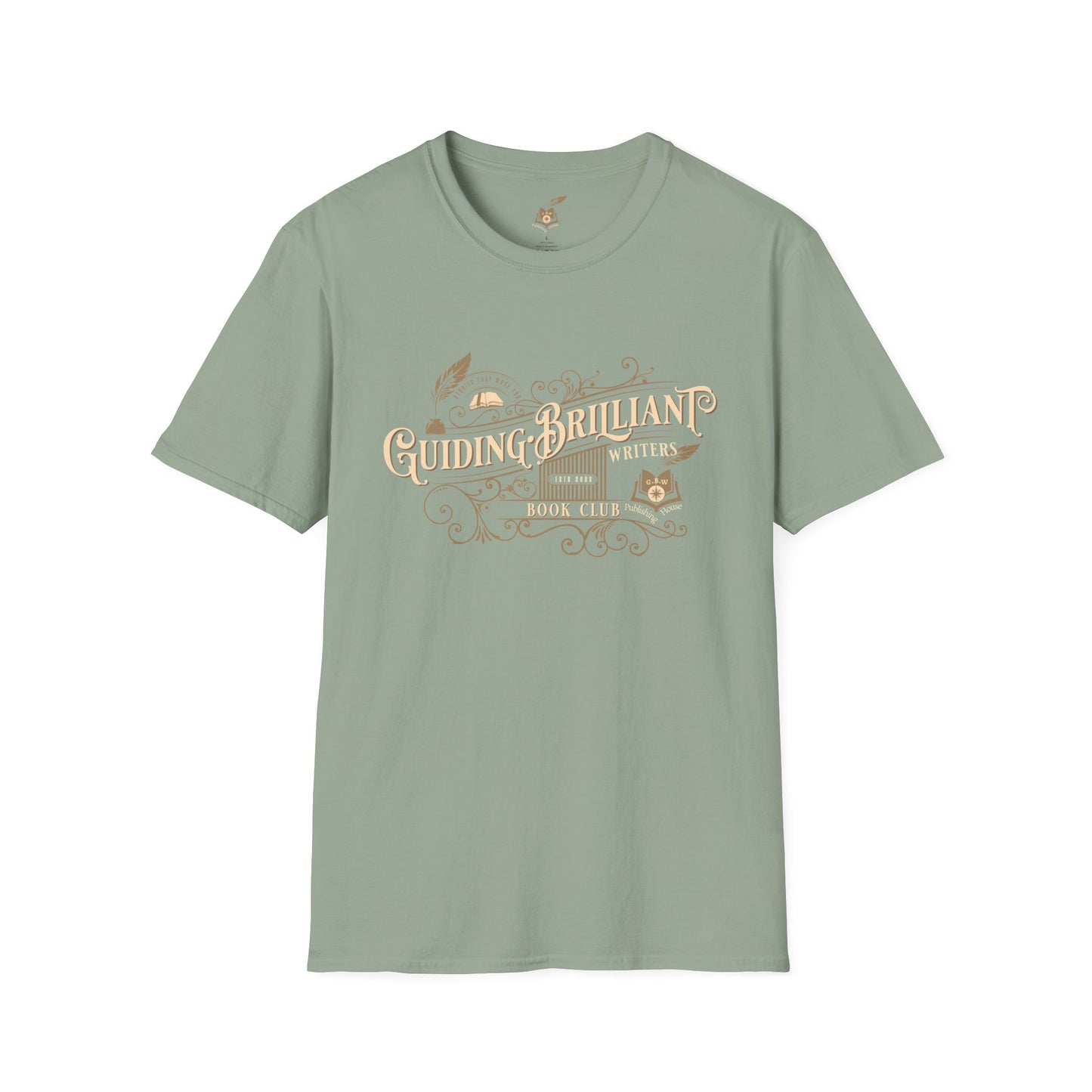 Guiding Brilliant Writers Book Club T-Shirt