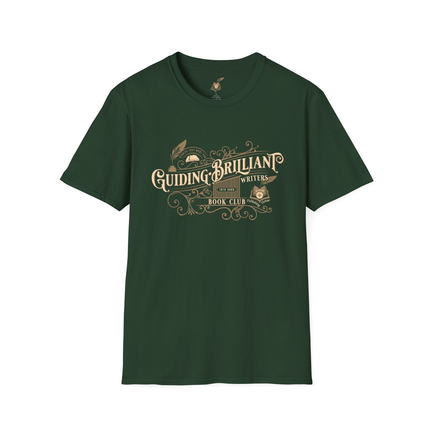 Guiding Brilliant Writers Book Club T-Shirt