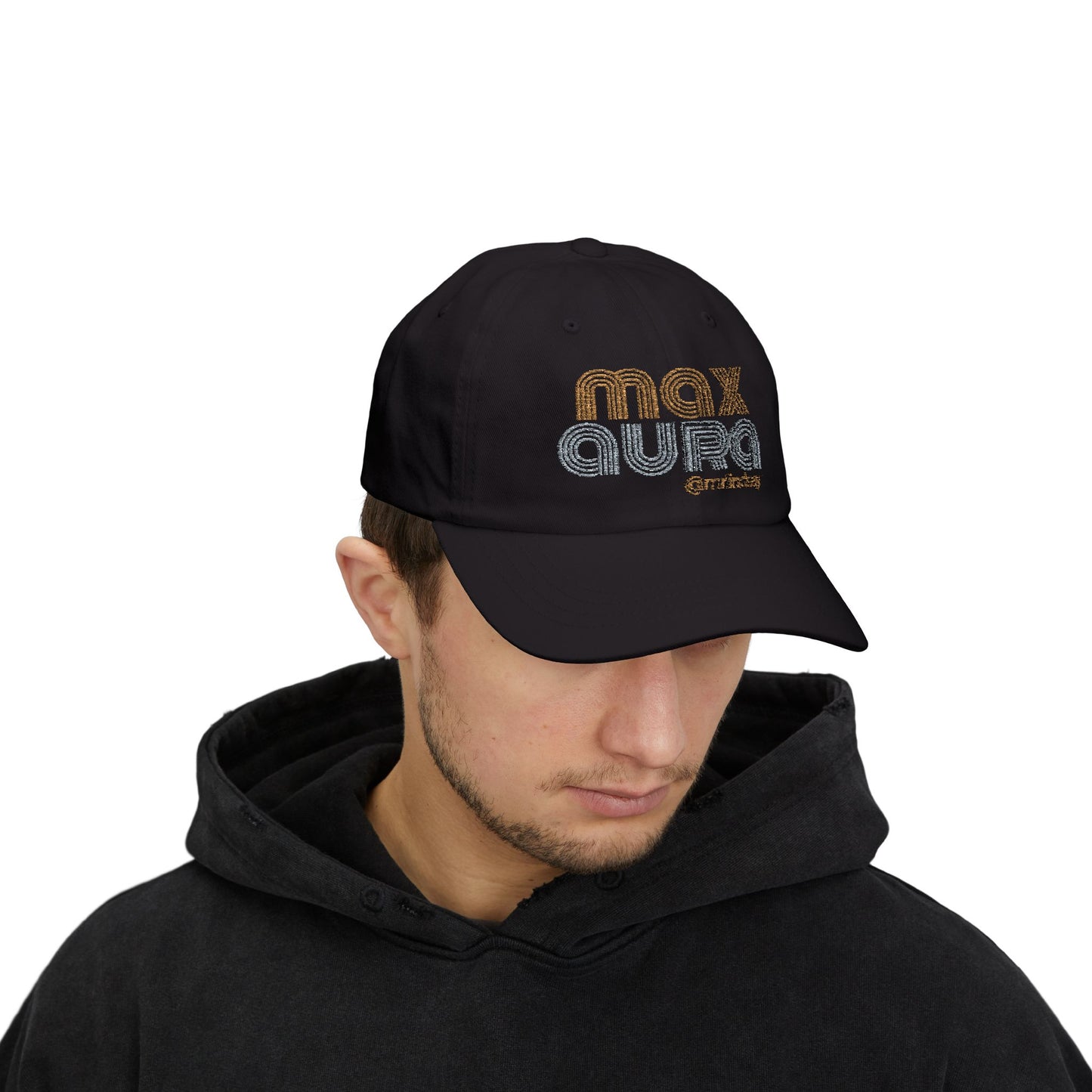 Mr. Lindsay Embroidered Max Aura Dad Cap