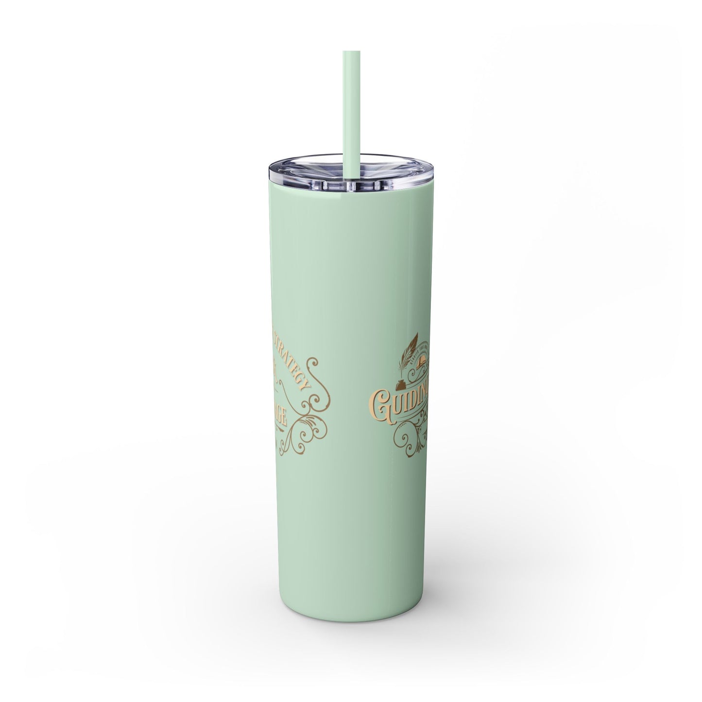SAMPLE Book & Beverage Skinny Tumbler, 20oz