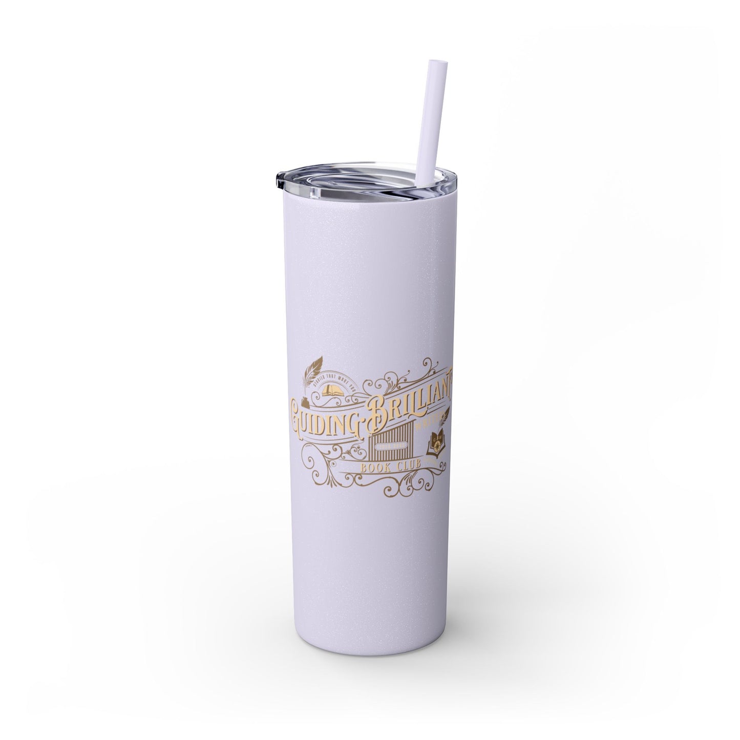SAMPLE Book & Beverage Skinny Tumbler, 20oz