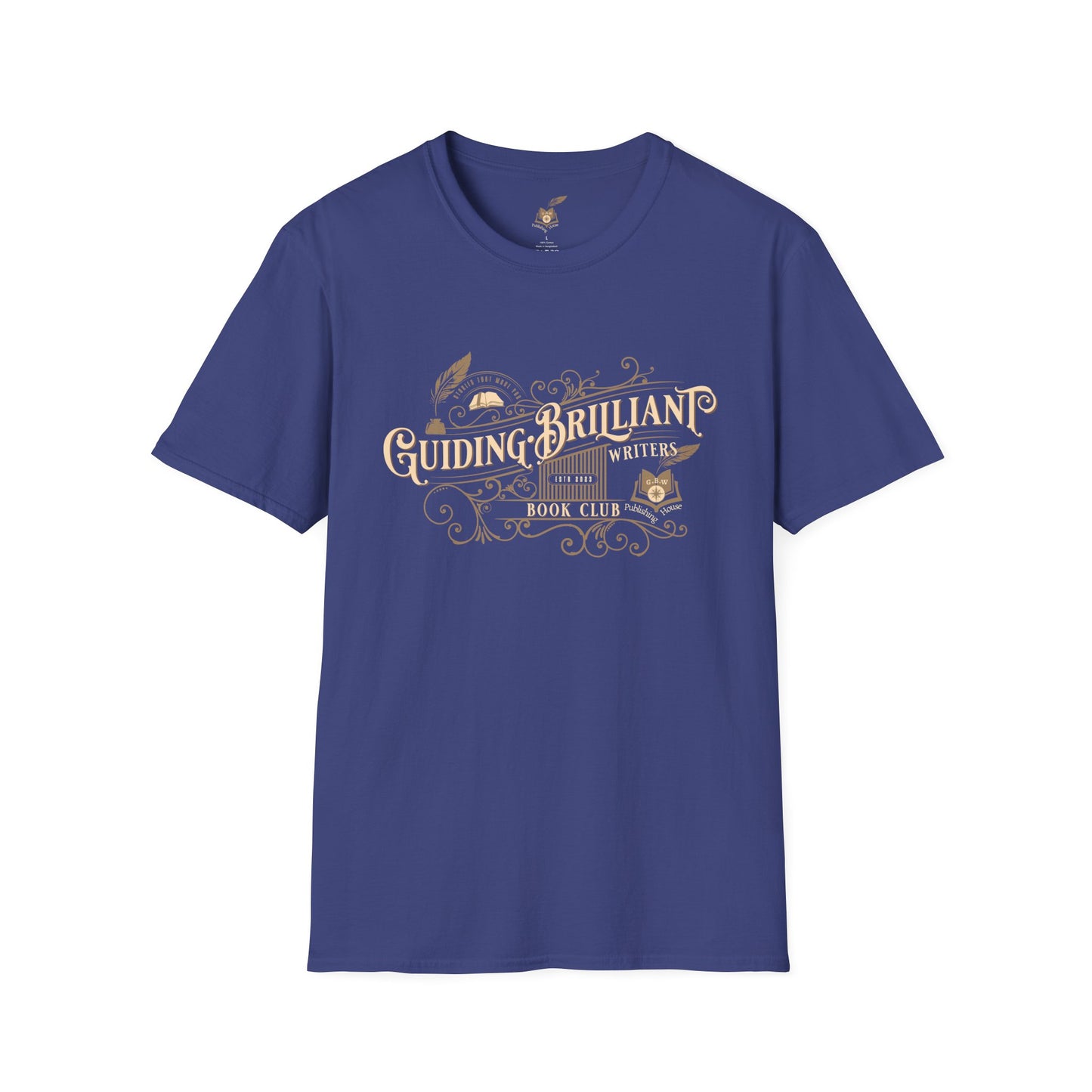 Guiding Brilliant Writers Book Club T-Shirt