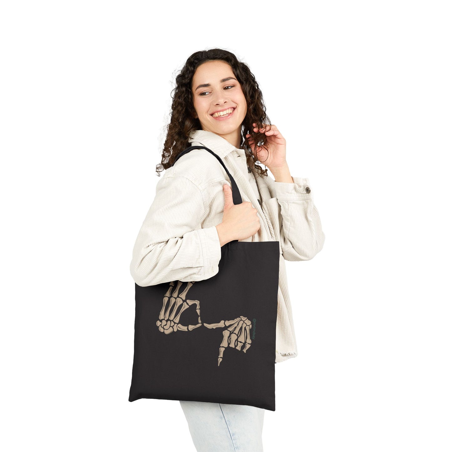 Mr. Lindsay Certified 67 Skeleton Canvas Tote Bag