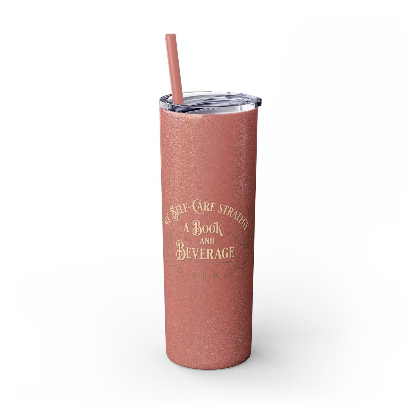 SAMPLE Book & Beverage Skinny Tumbler, 20oz
