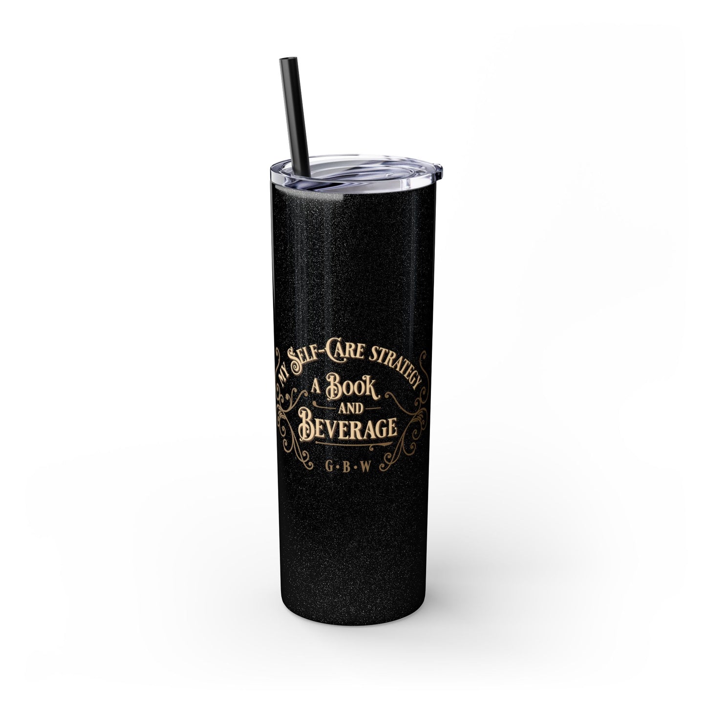 SAMPLE Book & Beverage Skinny Tumbler, 20oz