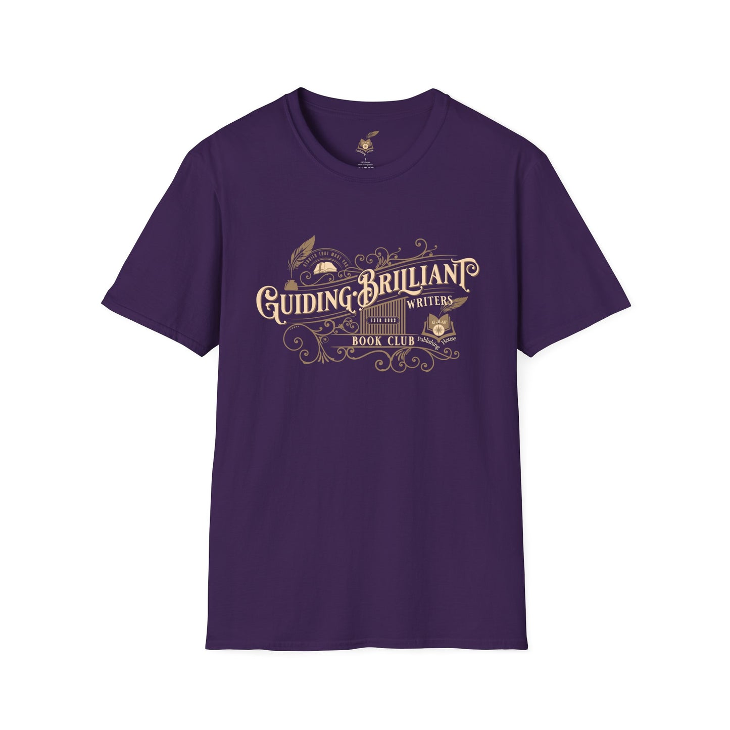 Guiding Brilliant Writers Book Club T-Shirt