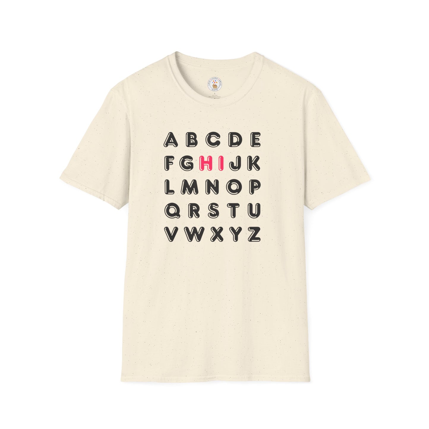 Friendly Alphabet Softstyle T-Shirt