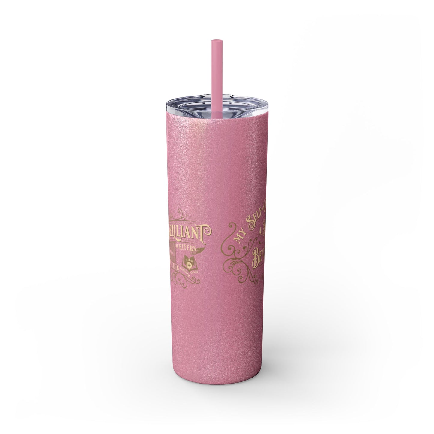SAMPLE Book & Beverage Skinny Tumbler, 20oz