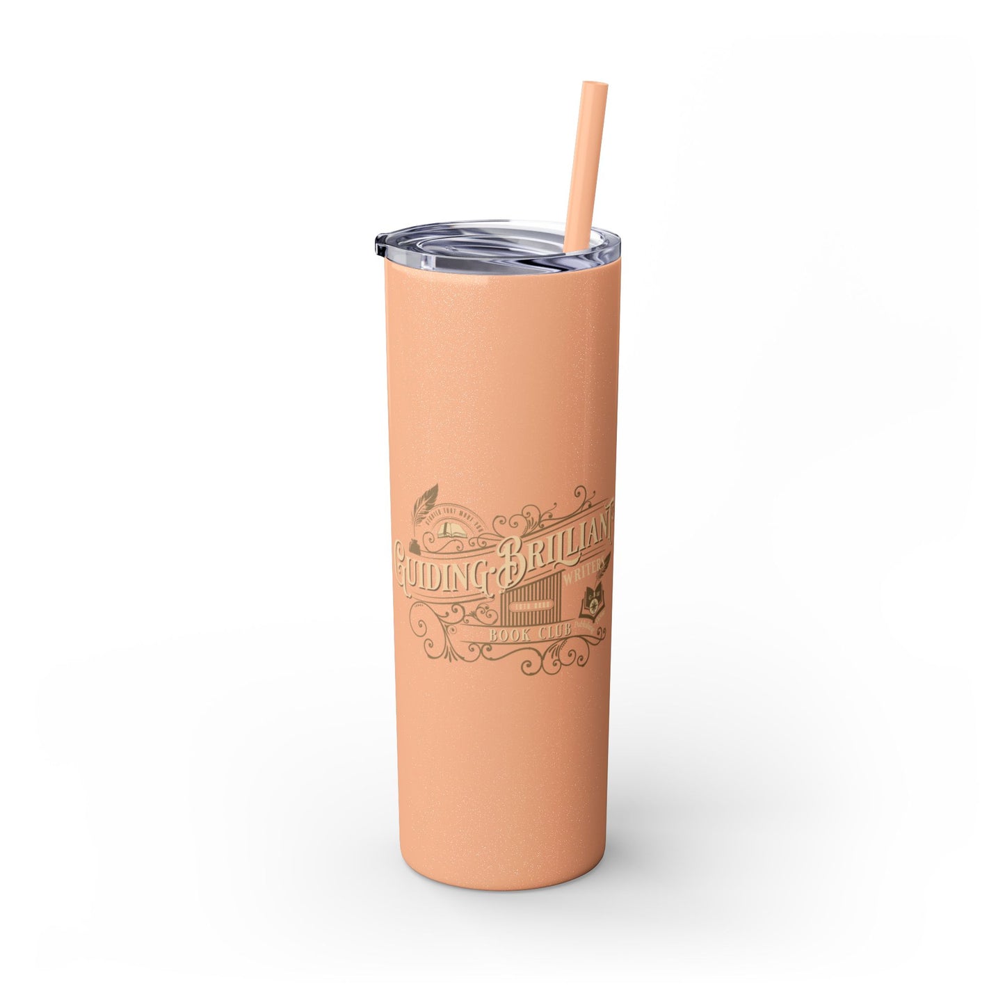 SAMPLE Book & Beverage Skinny Tumbler, 20oz