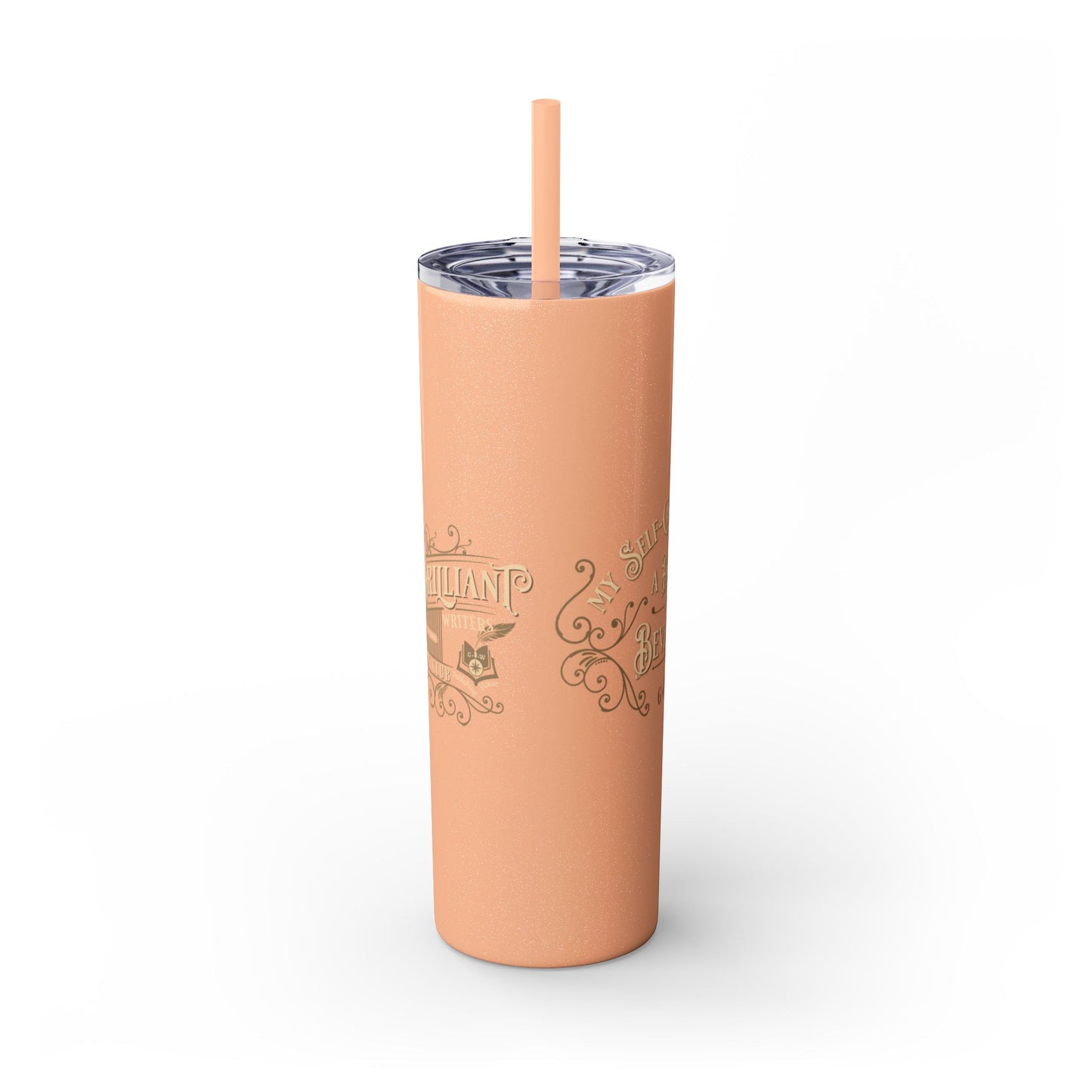SAMPLE Book & Beverage Skinny Tumbler, 20oz