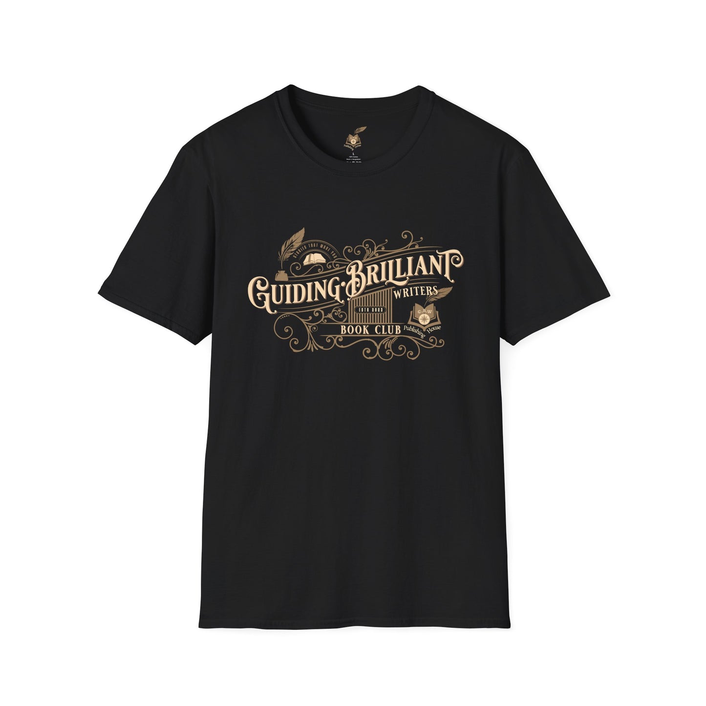 Guiding Brilliant Writers Book Club T-Shirt