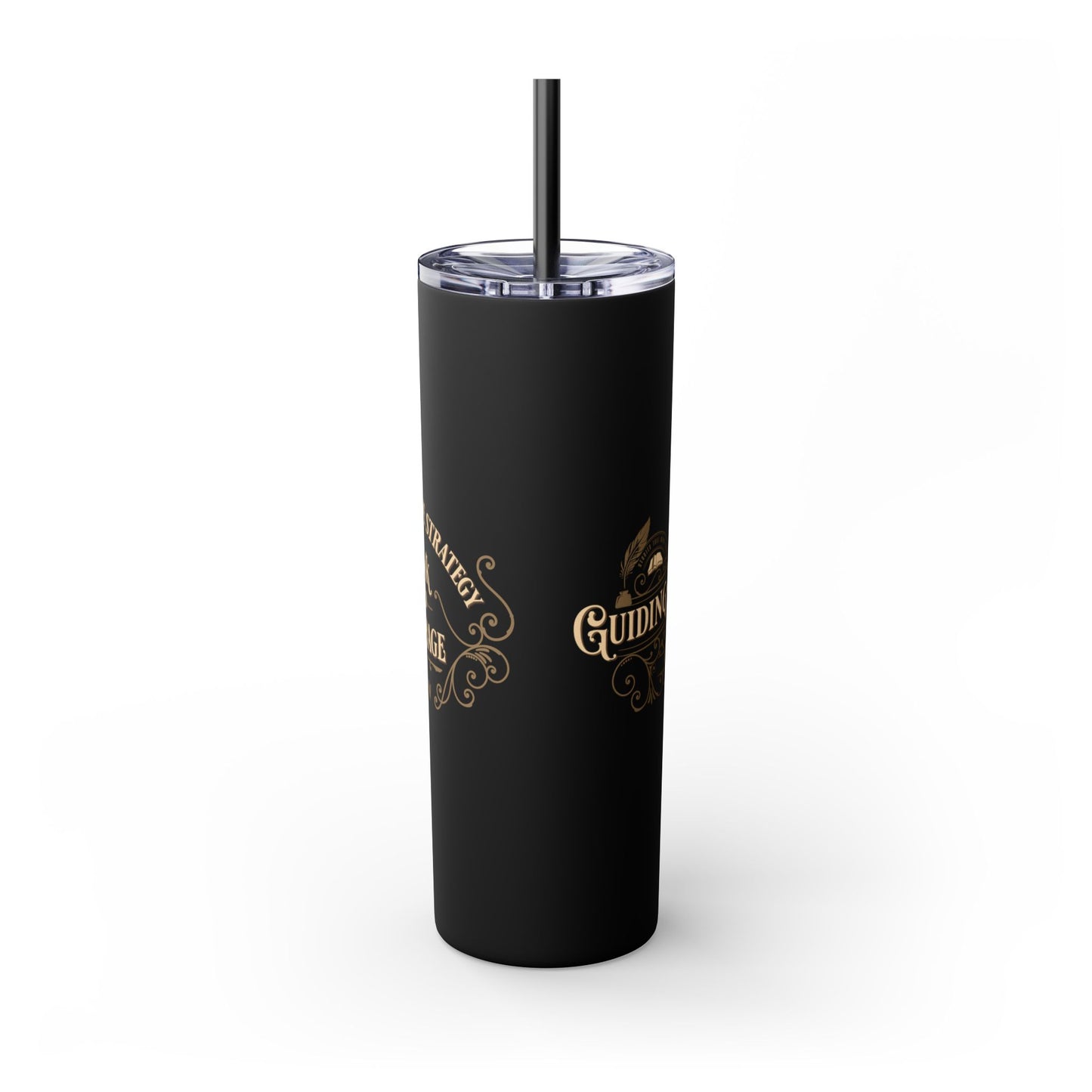 SAMPLE Book & Beverage Skinny Tumbler, 20oz