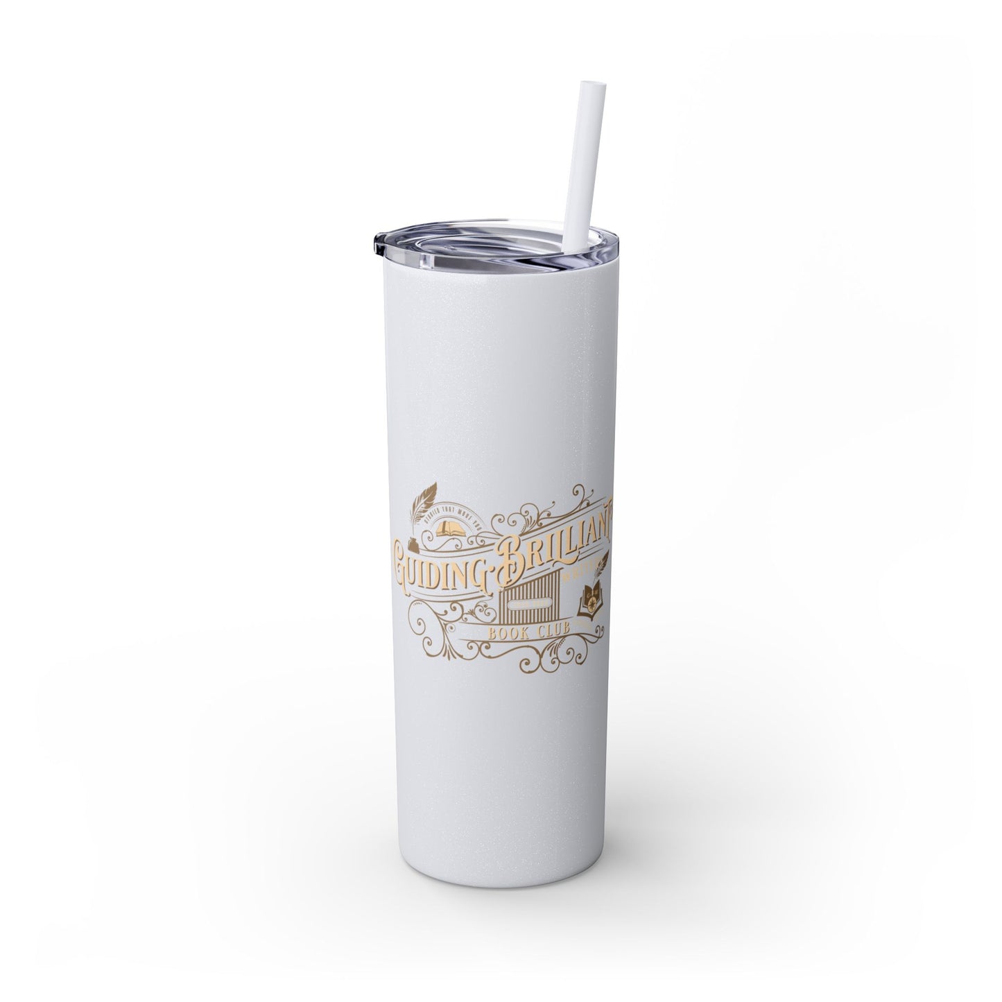 SAMPLE Book & Beverage Skinny Tumbler, 20oz