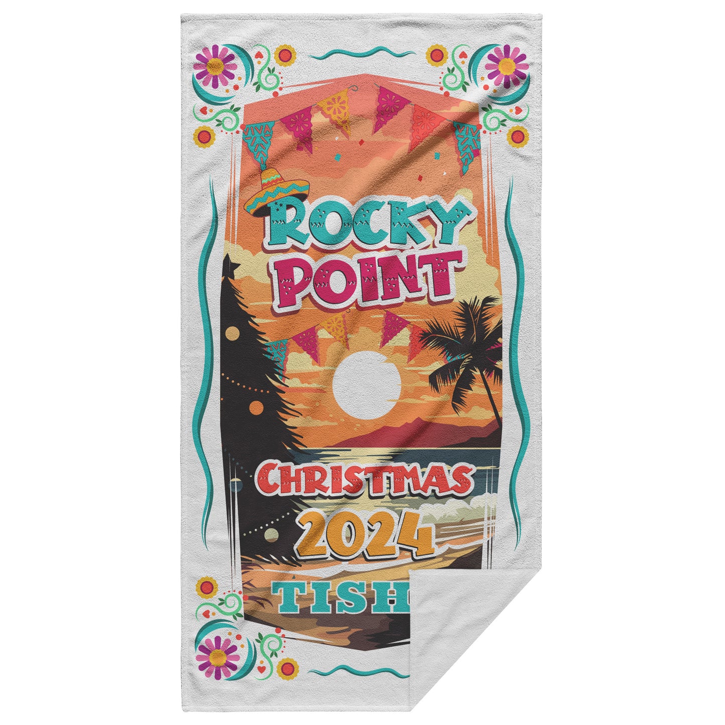 Custom Beach Towel with Name