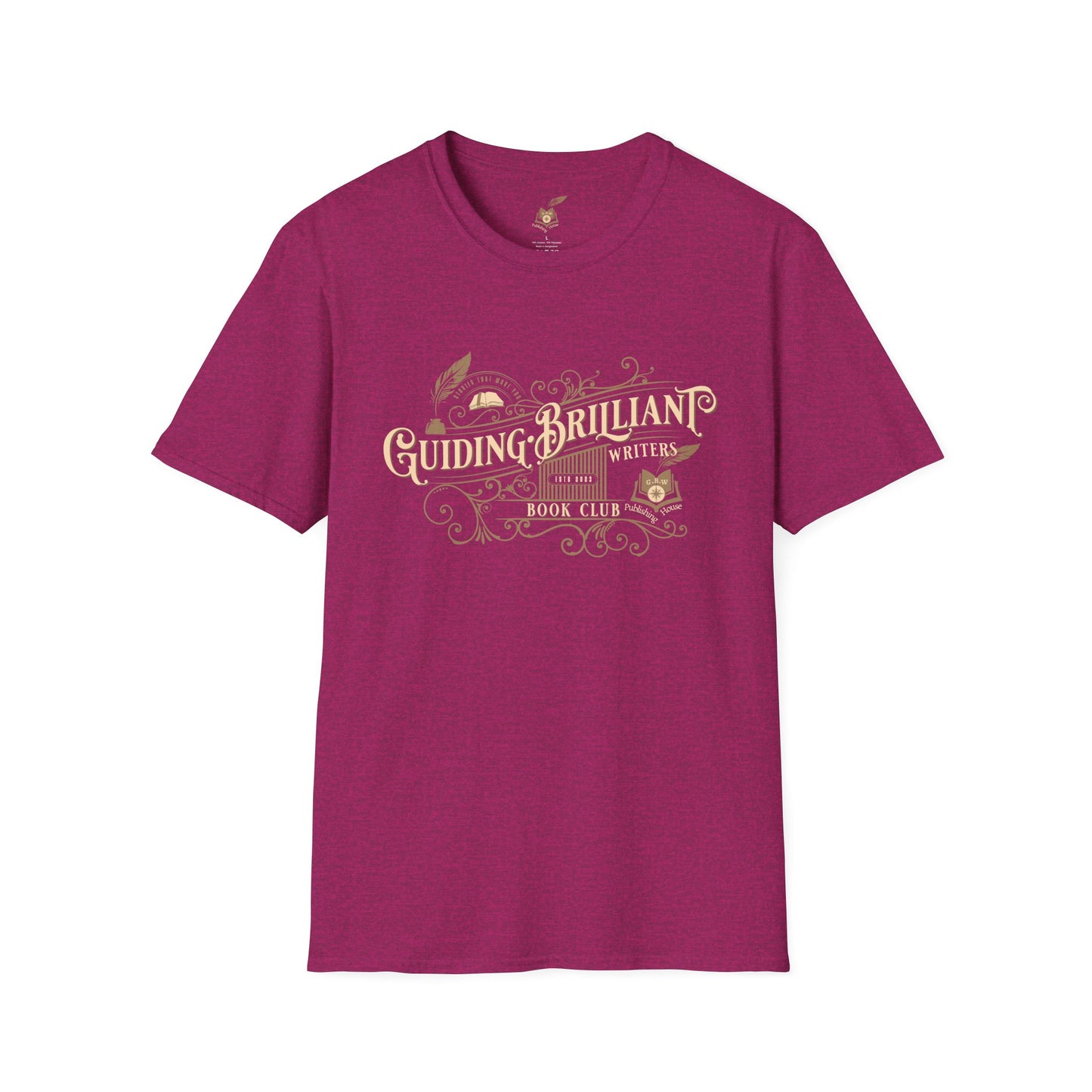 Guiding Brilliant Writers Book Club T-Shirt
