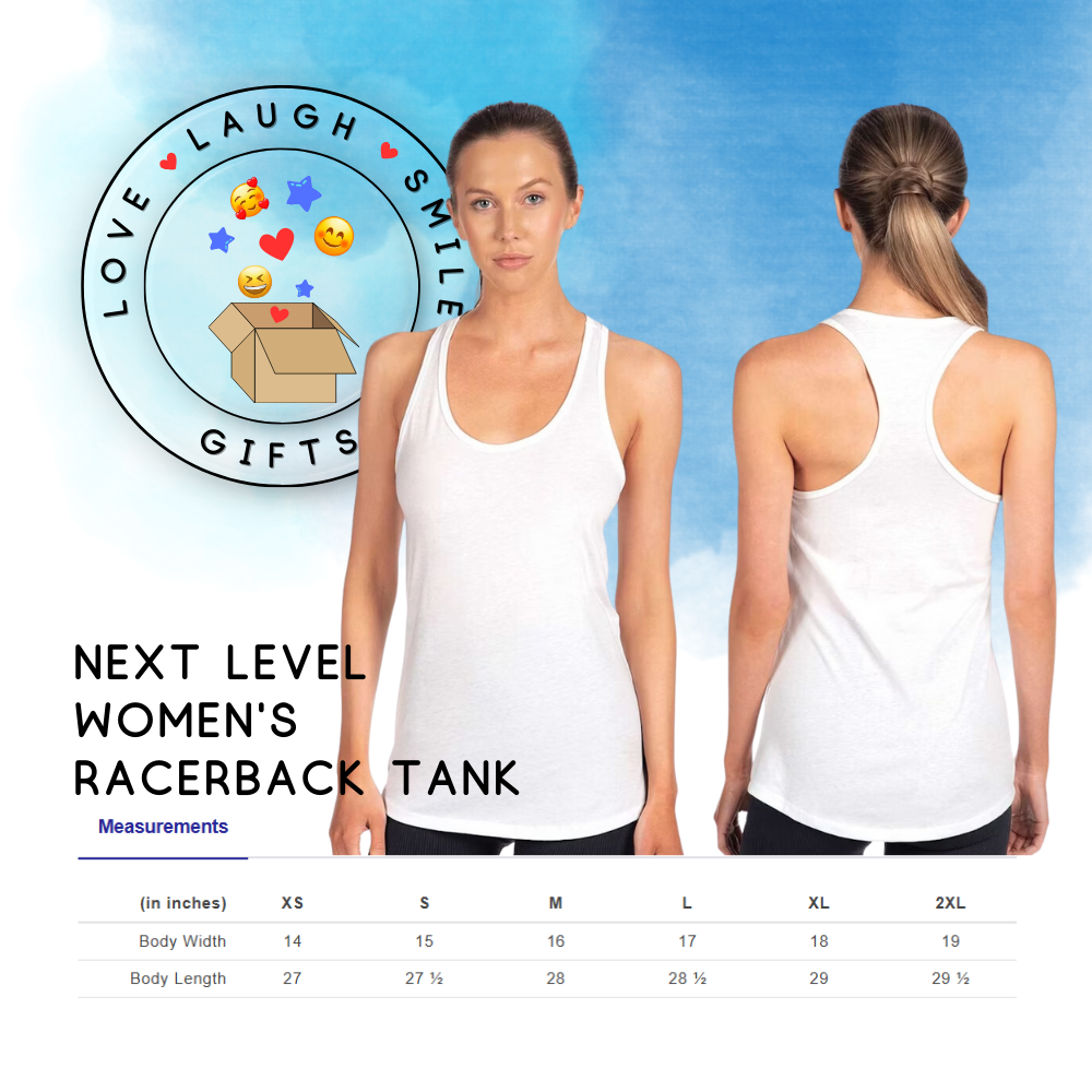 SELFIE CARE I Am More Than Enough Racerback Tank