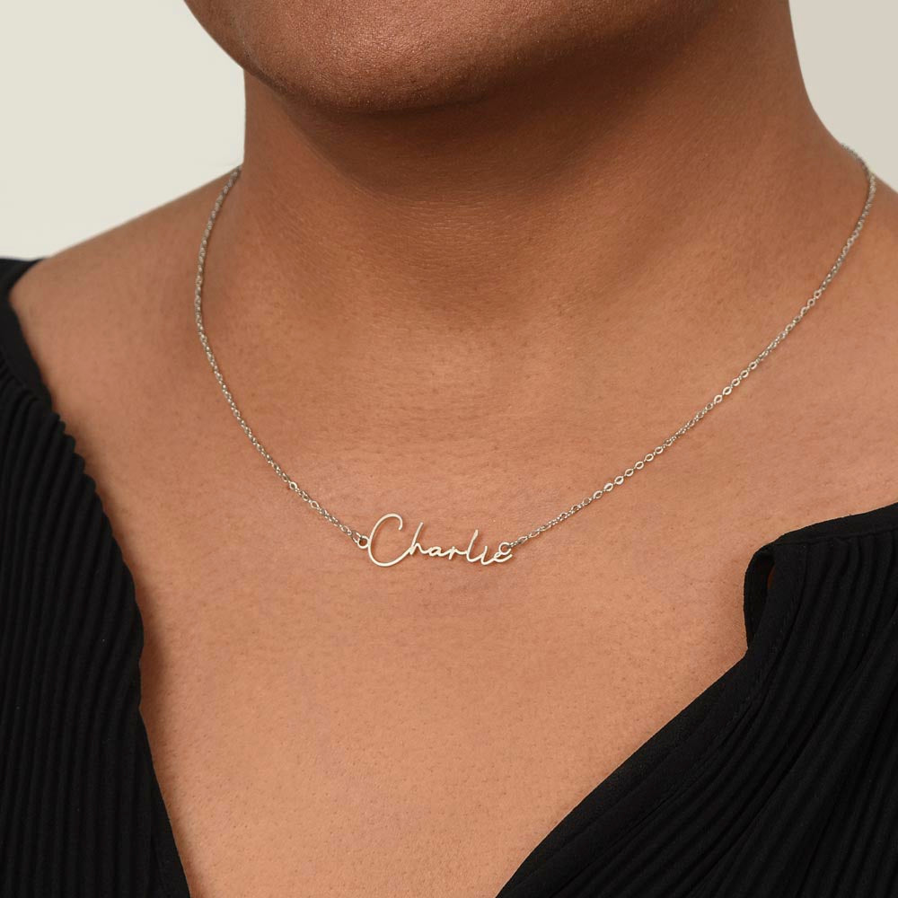 2025 Word of the Year Personalized Necklace