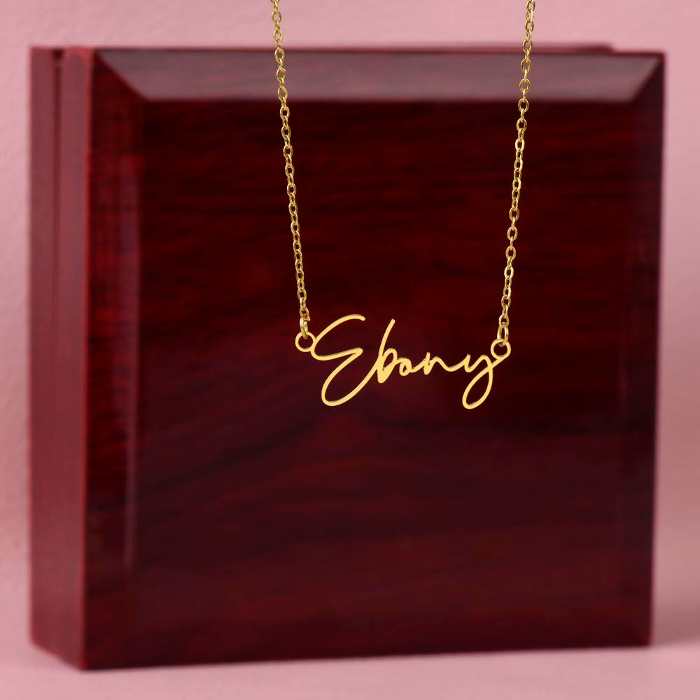 2025 Word of the Year Personalized Necklace