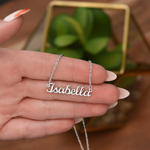 Graduation Personalized Name Necklace