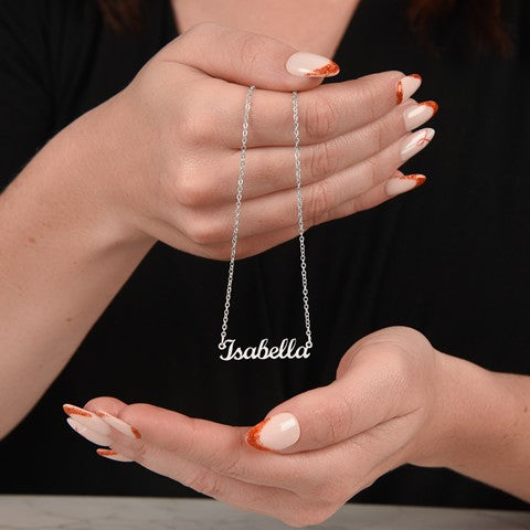 Graduation Personalized Name Necklace