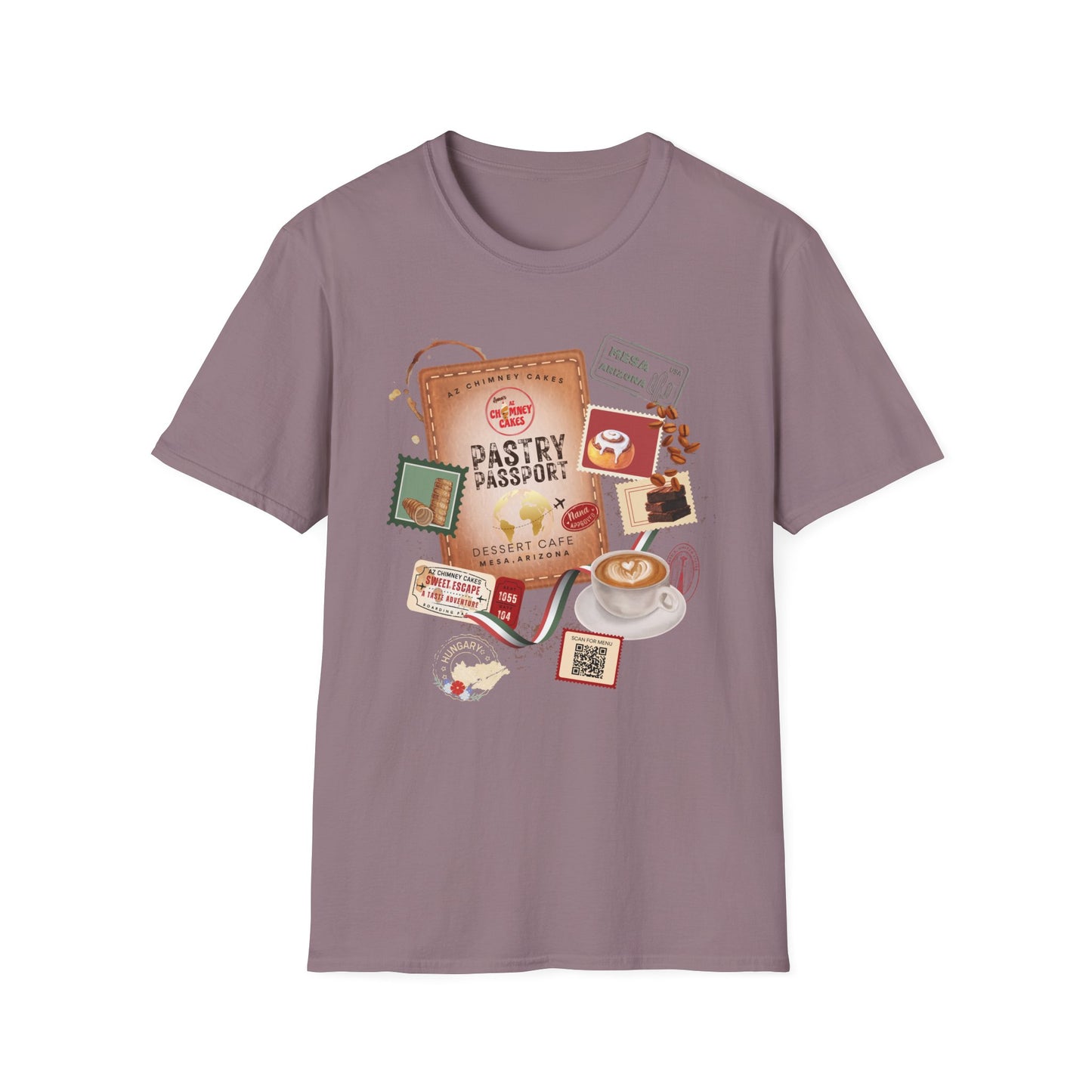 AZ Chimney Cake Pastry Passport Tee