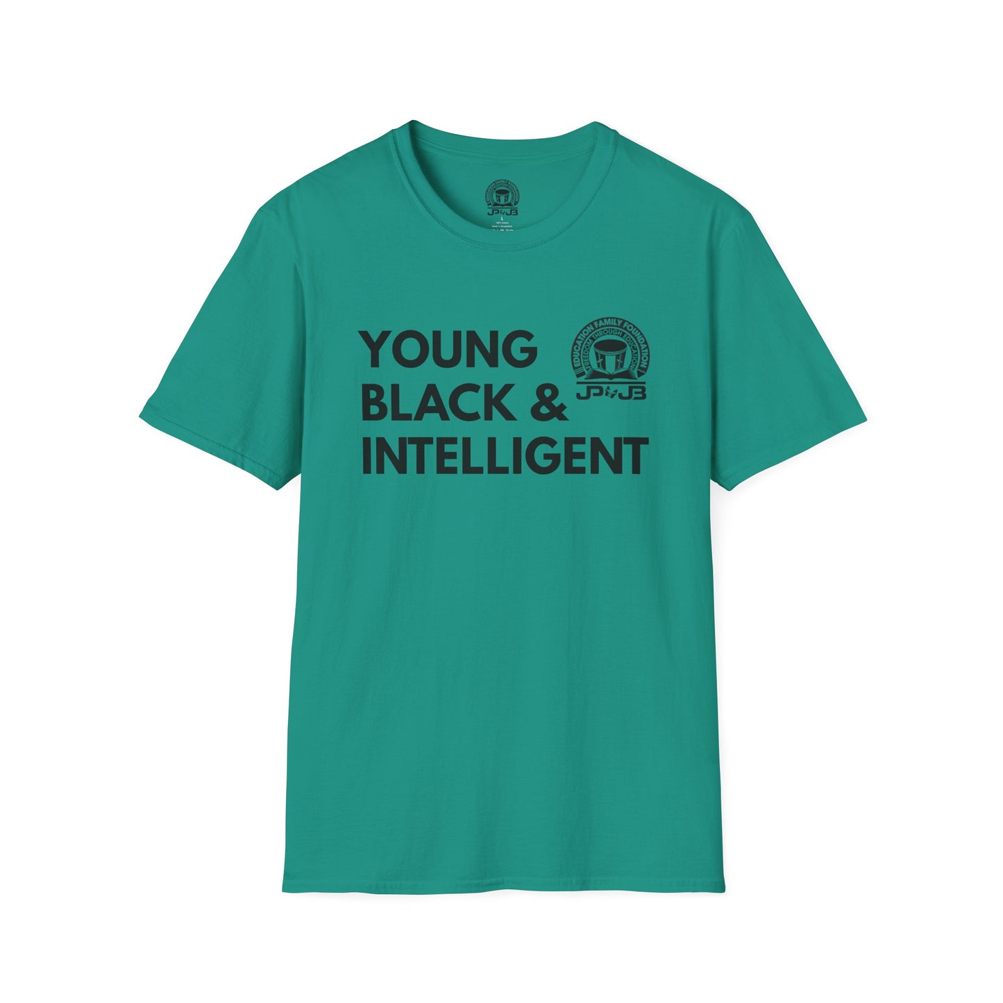 Young, Black, Intelligent JP & JB Crewneck T-Shirt