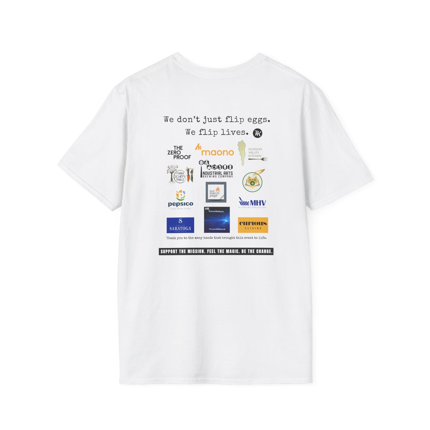 Cooking Up Change 2026 Official TK Back of House Tee
