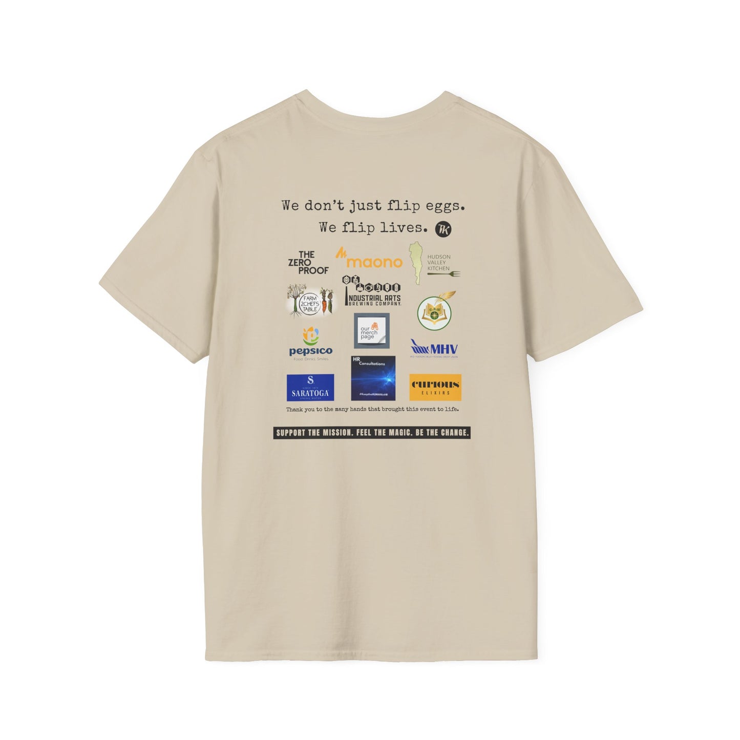 Cooking Up Change 2026 Official TK Back of House Tee