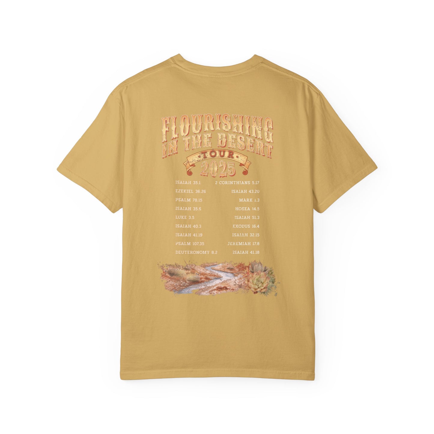 Flourishing in the Desert Tour Shirt 2025