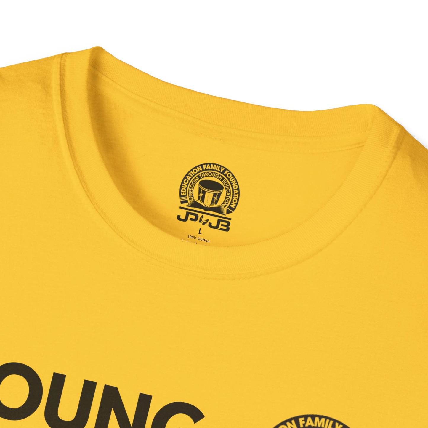 Young, Black, Intelligent JP & JB Crewneck T-Shirt