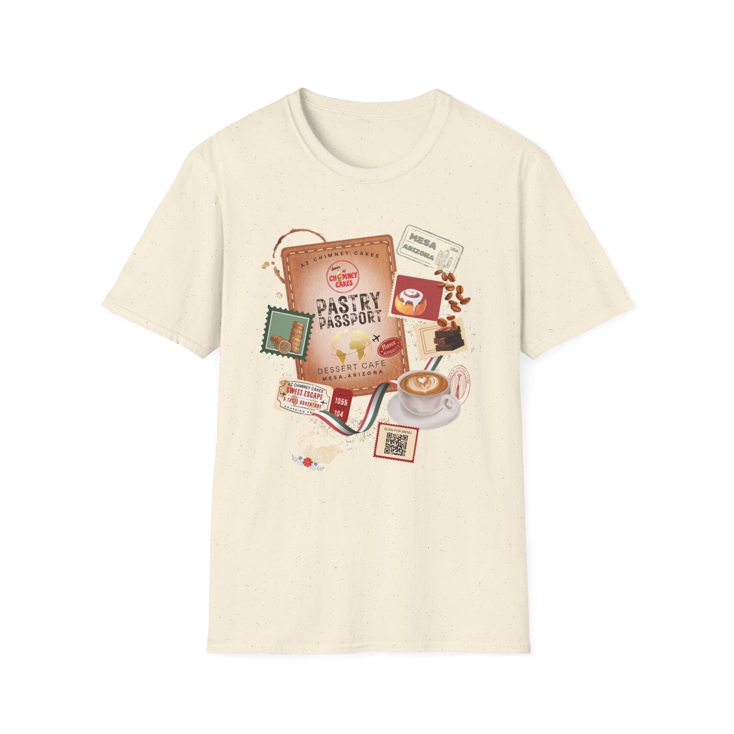 AZ Chimney Cake Pastry Passport Tee