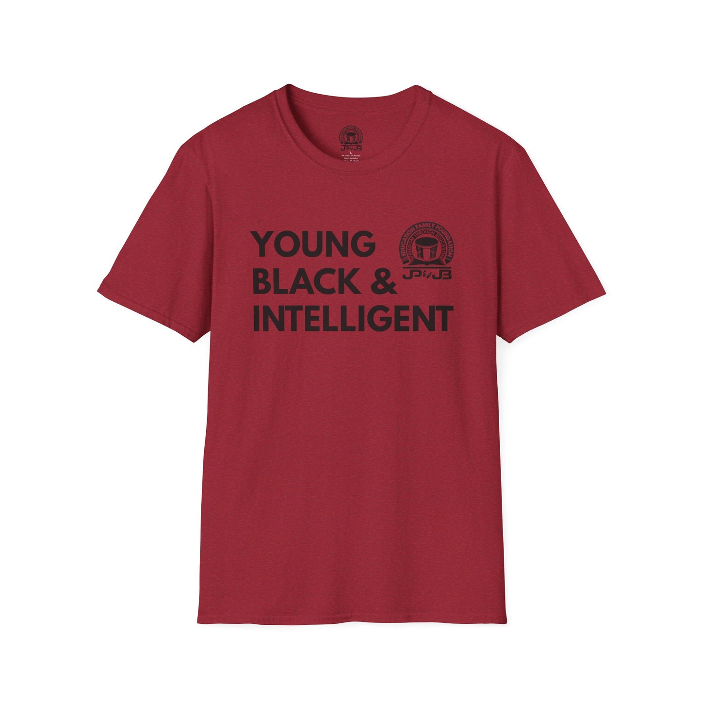 Young, Black, Intelligent JP & JB Crewneck T-Shirt