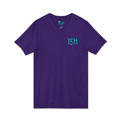 TCH Chest Logo V-Neck Tee