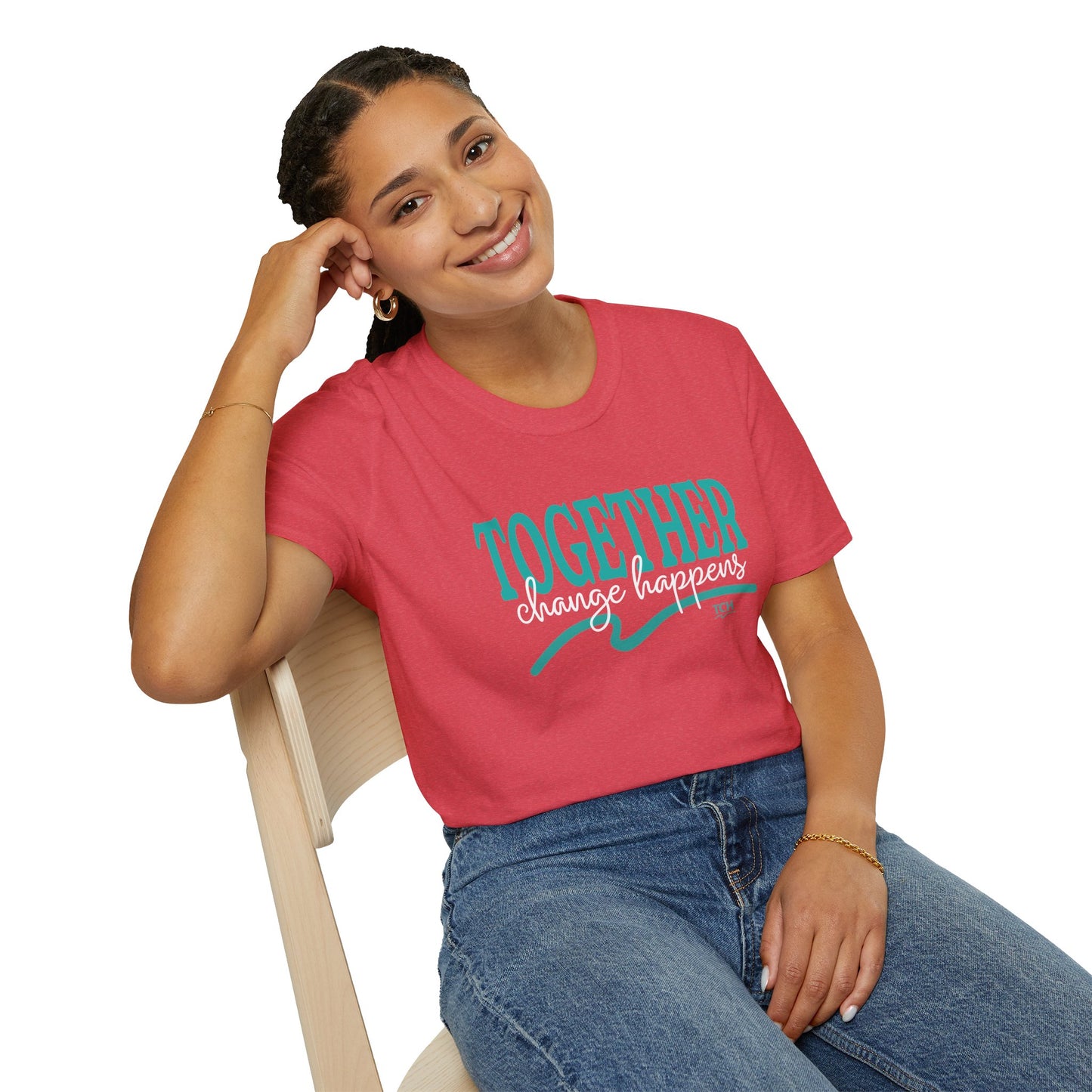 TCH Together Change Happens Crewneck Tee