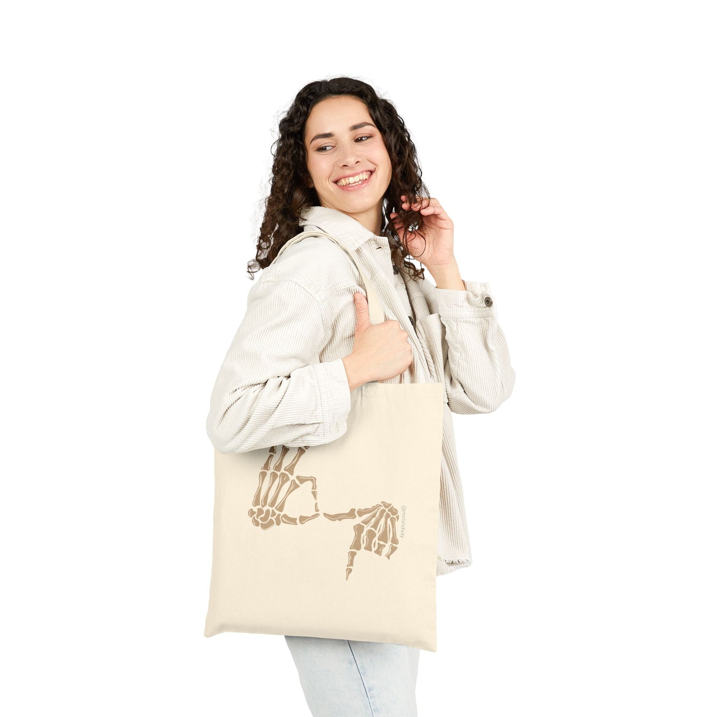 Mr. Lindsay Certified 67 Skeleton Canvas Tote Bag