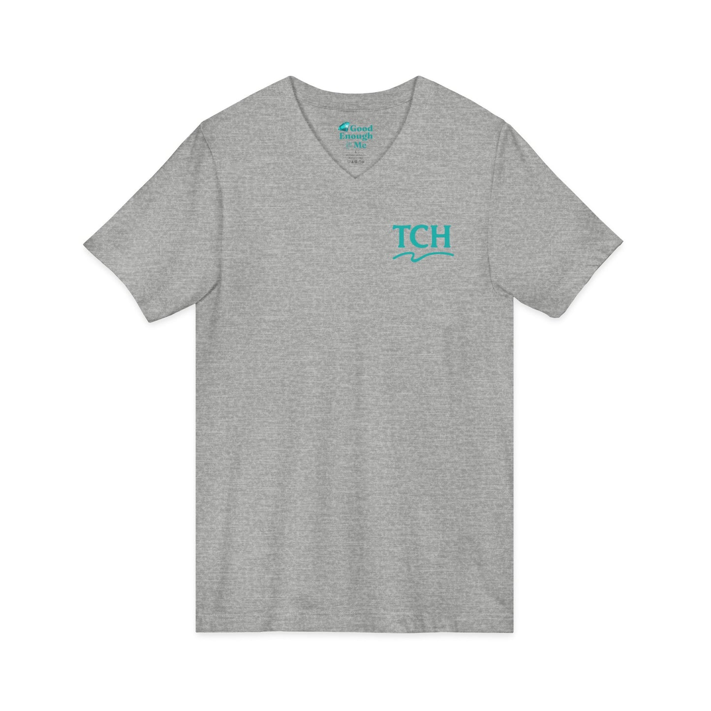 TCH Chest Logo V-Neck Tee